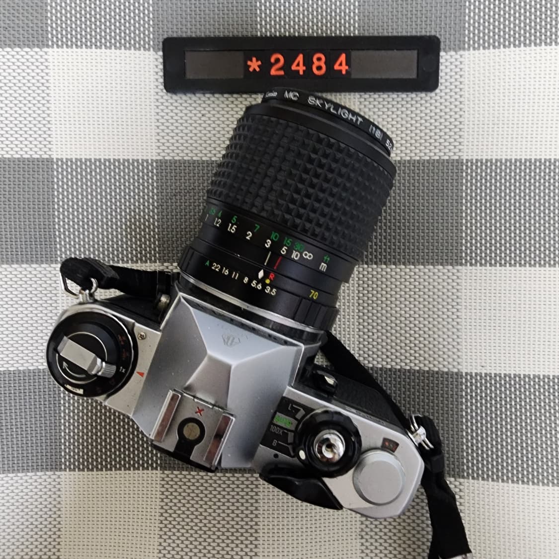 펜탁스 ME 실버바디 필름카메라 35-70mm 줌렌즈 상품이미지3