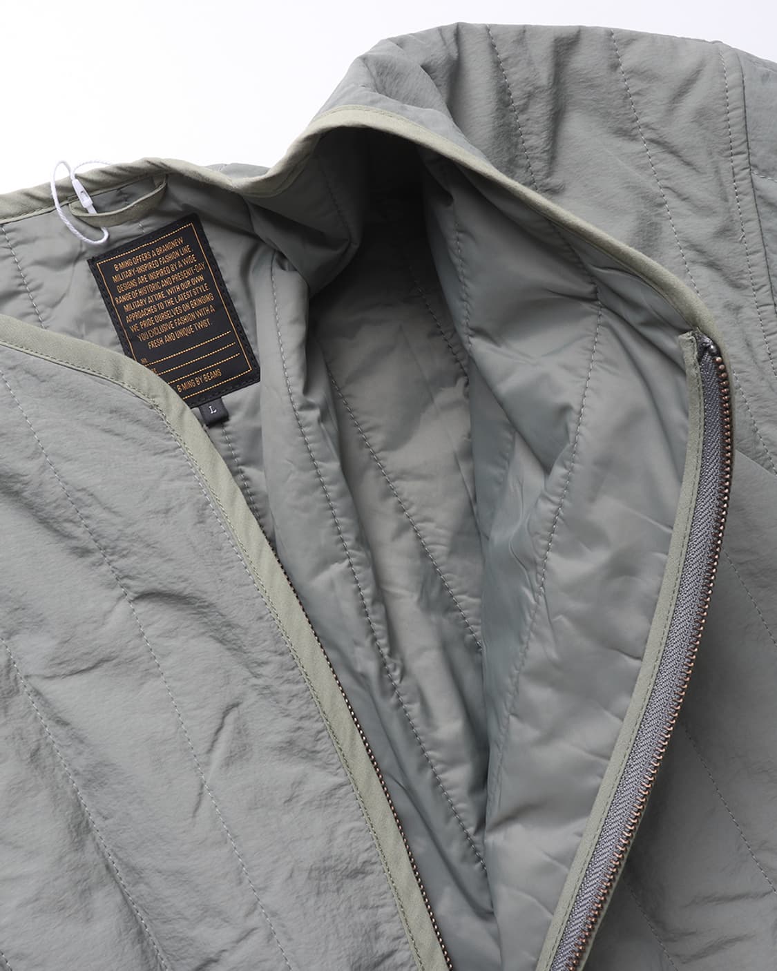 B:MING by BEAMS NoCollar Quilting Jacket 상품이미지7