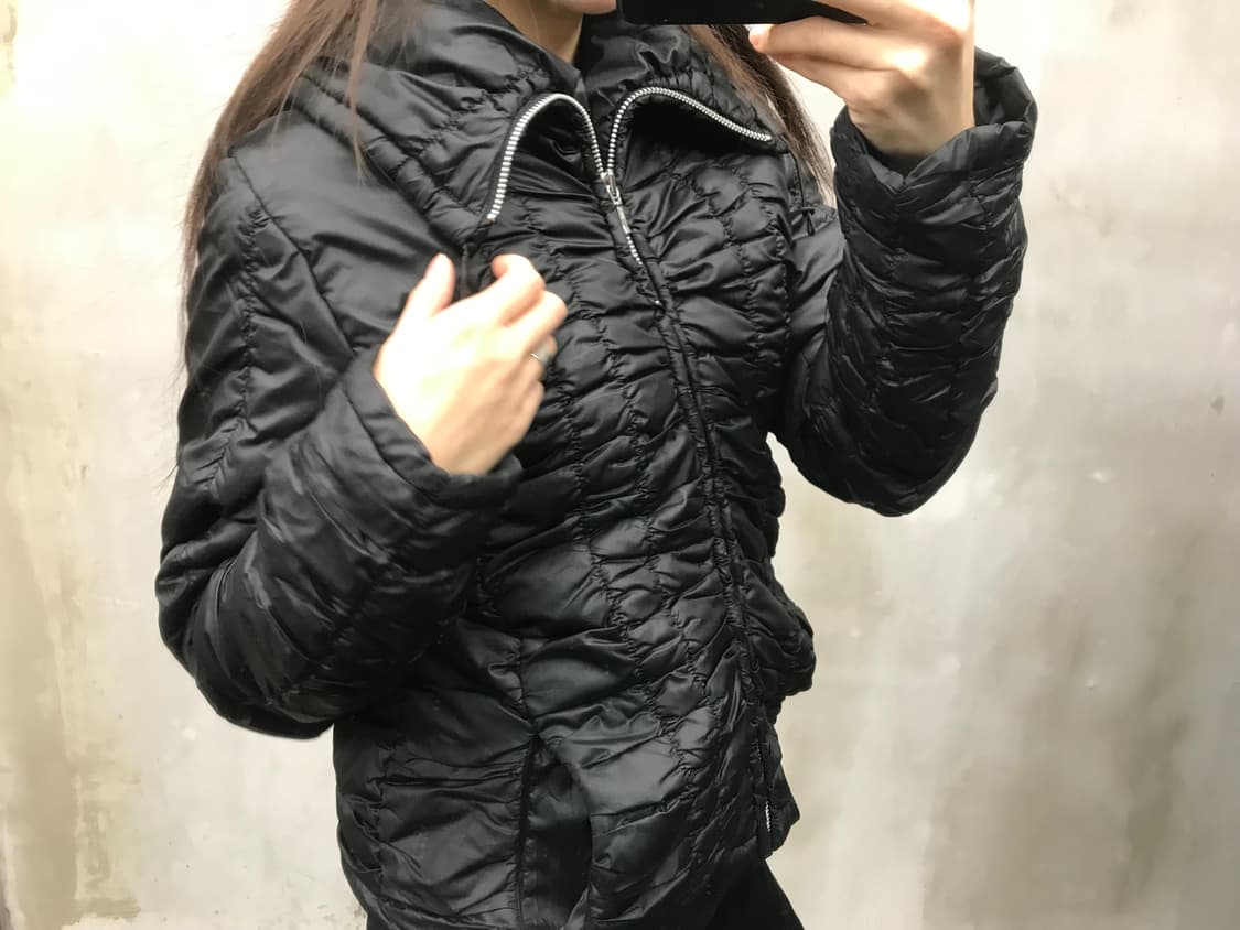 Shirring high neck light padding 상품이미지7