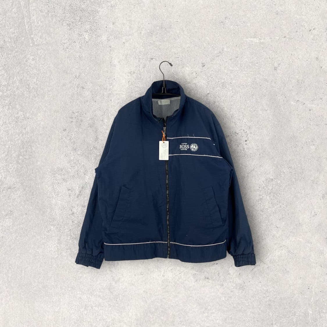 선토리 보스 커피 로고 윈드 자켓 상품이미지1