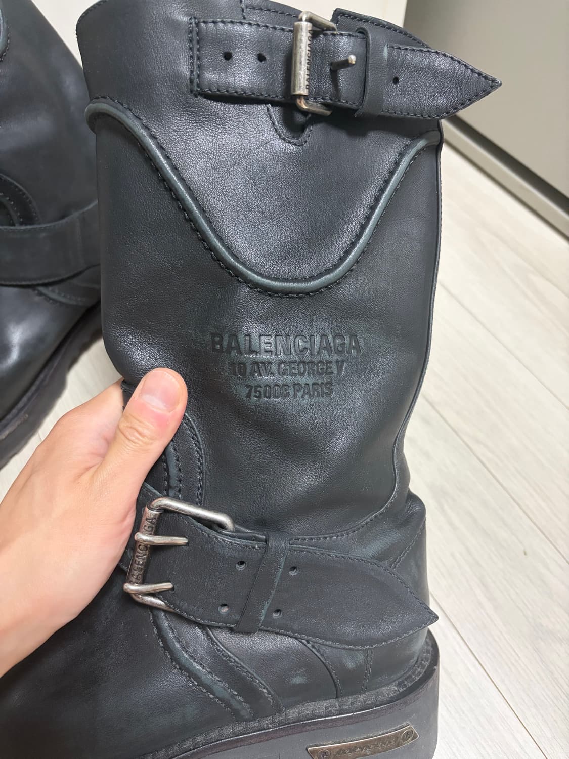 발렌시아가 베놈부츠 미드 41size (260-270) 상품이미지5