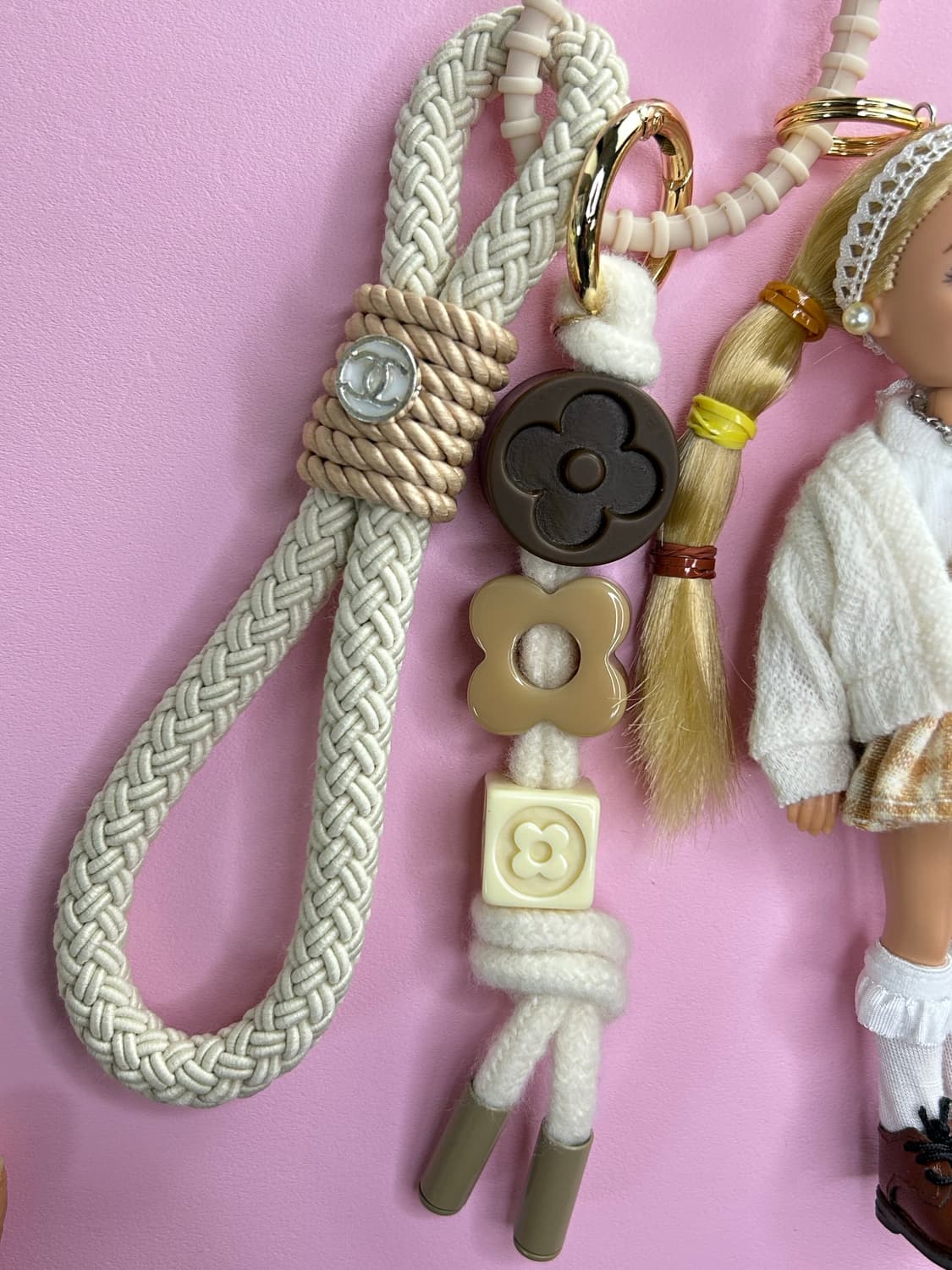 (10)바비키링 정품USA 마텔사 바비인형 커스텀키링 상품이미지2