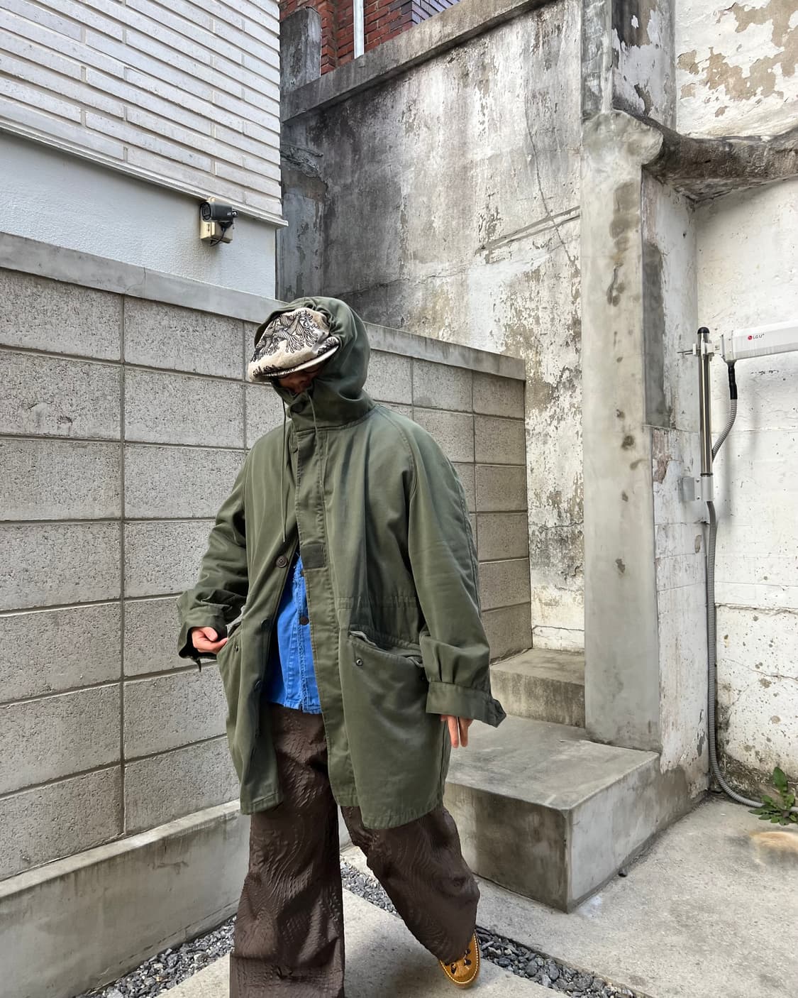 80s FRENCH ARMY M-64 오리지널개파카 모즈파카 상품이미지3