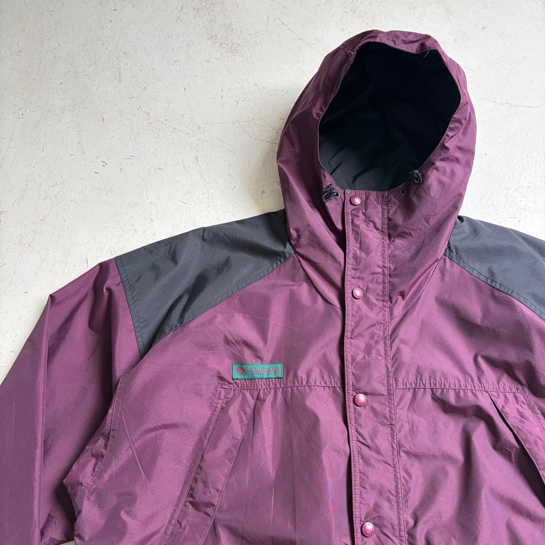 00s 컬럼비아 빈티지 윈드브레이커 자켓 XL 상품이미지2