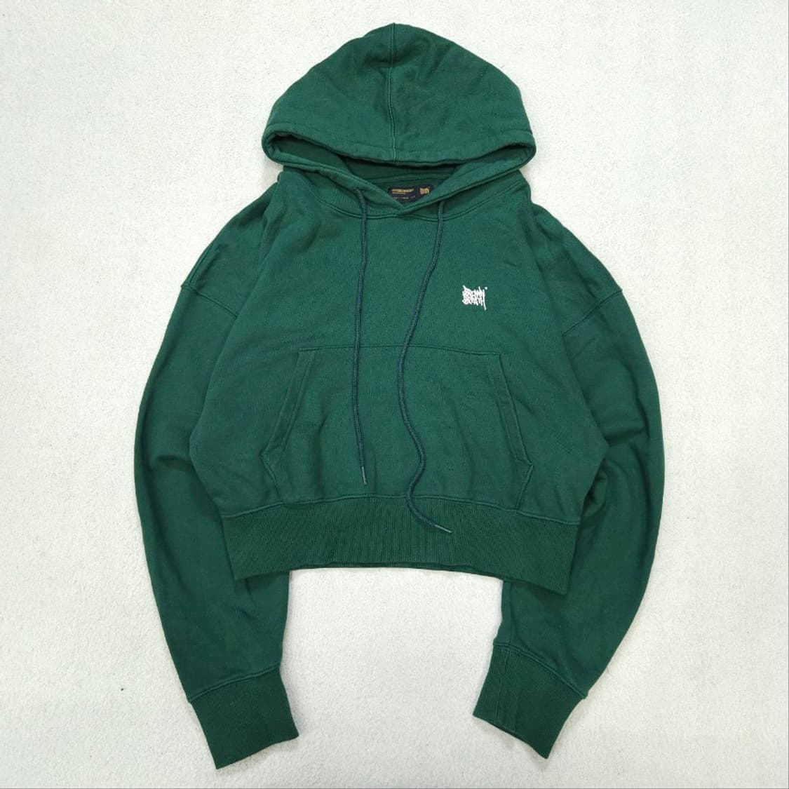 브라운브레스 크롭 후드티 상품이미지2