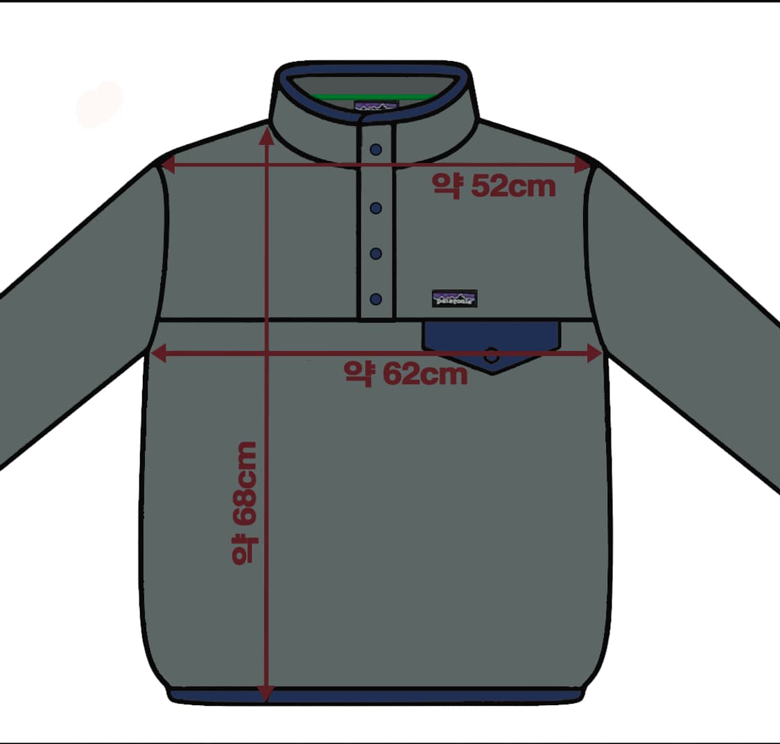 파타고니아 헤비웨이트 신칠라 풀오버 니켈 네이비 M 상품이미지9