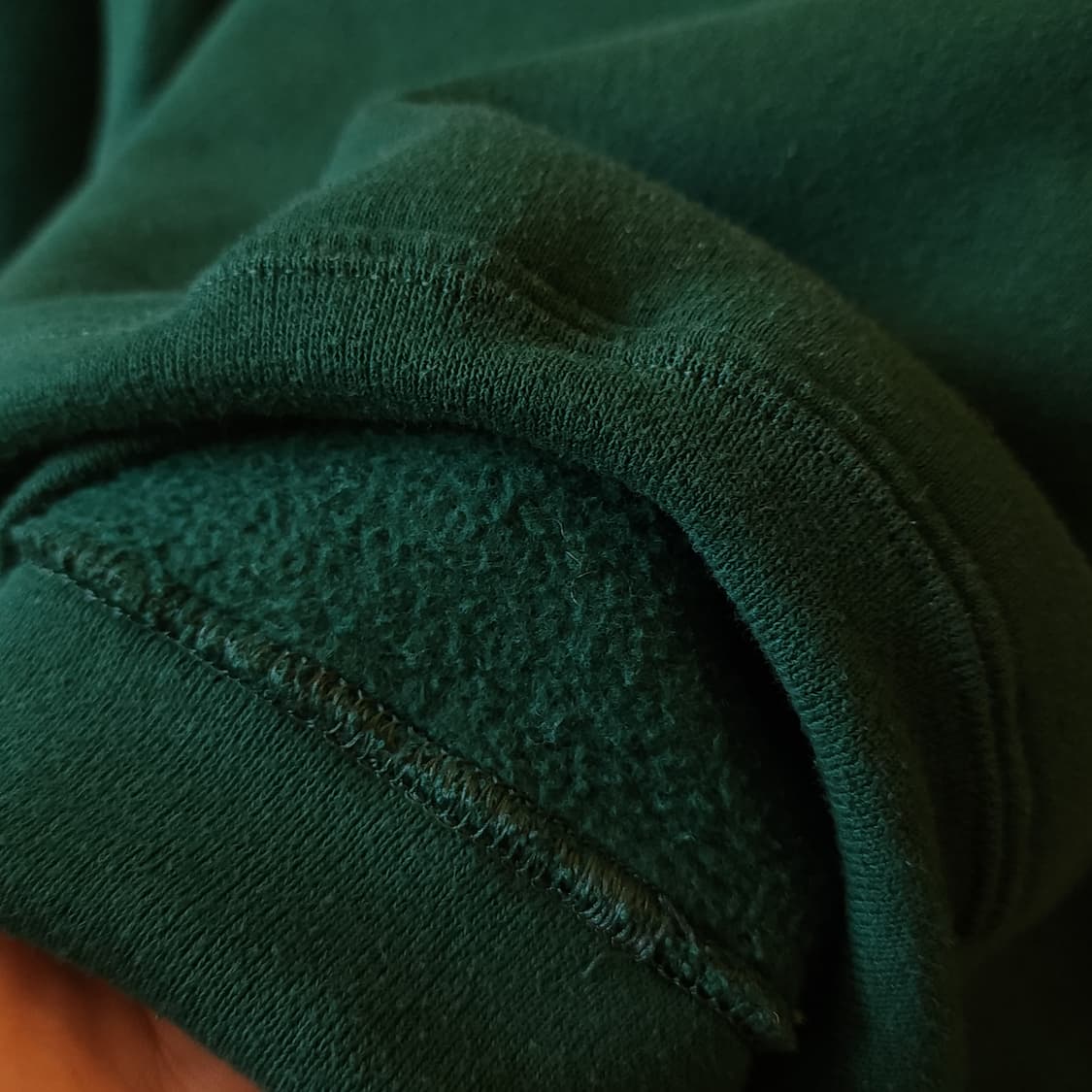 90s 러셀 후드 울프팩 빈티지 레터링 후드 스웻셔츠 그린 S 상품이미지9