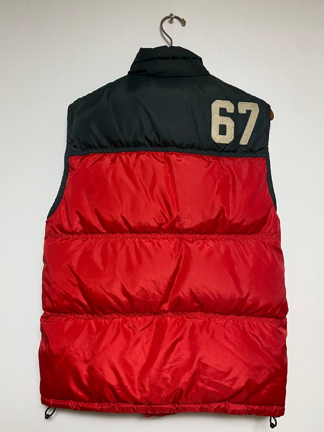 Polo Ralph lauren 패딩조끼 레드 s 상품이미지4