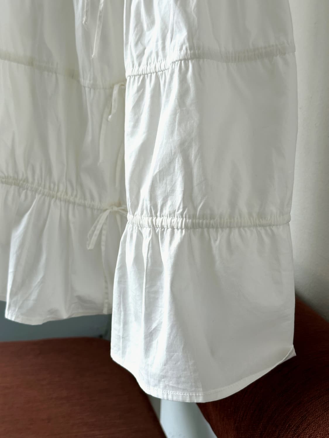 Wide silhouette cotton string sleeveless 상품이미지4