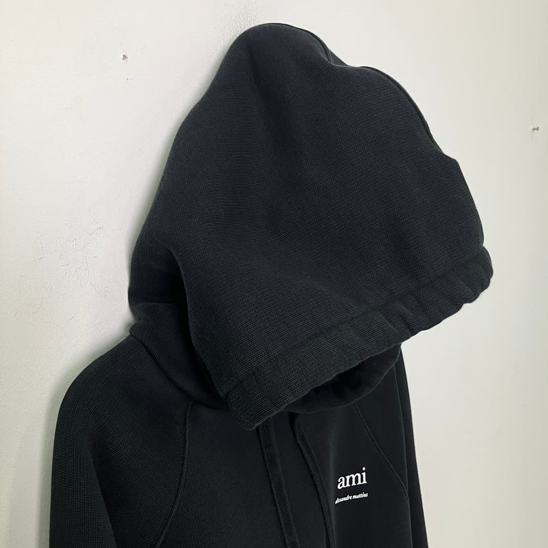 Ami 아미 알렉산드르 마티우시 블랙 후드티  상품이미지5