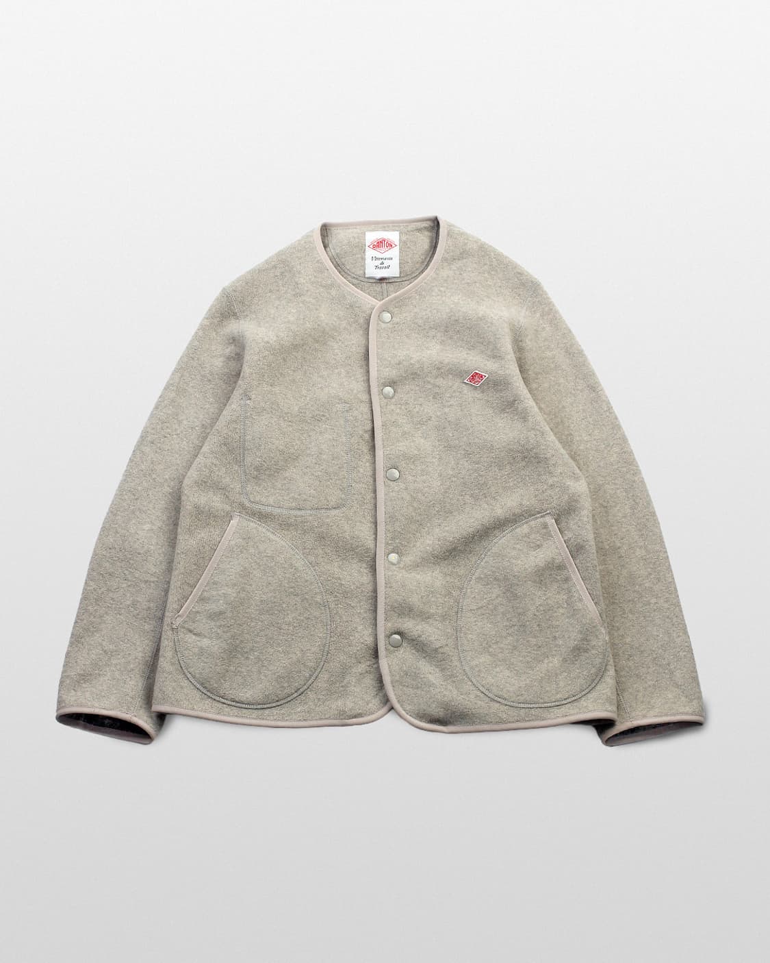 DANTON Fleece Collarless Jacket  상품이미지1