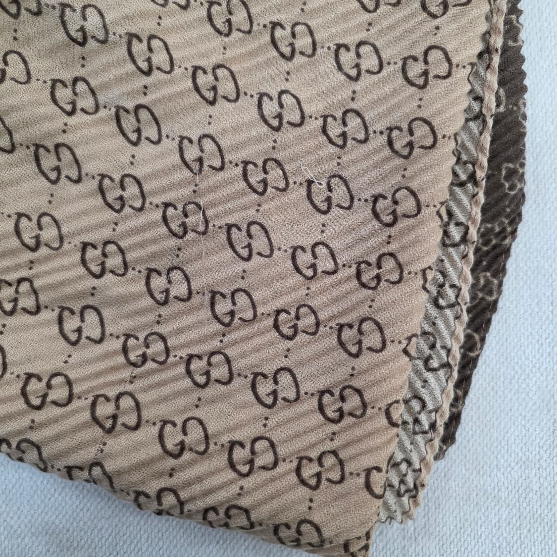 [실측확인] 고급 모노그램 머플러 스카프 1230J 상품이미지3