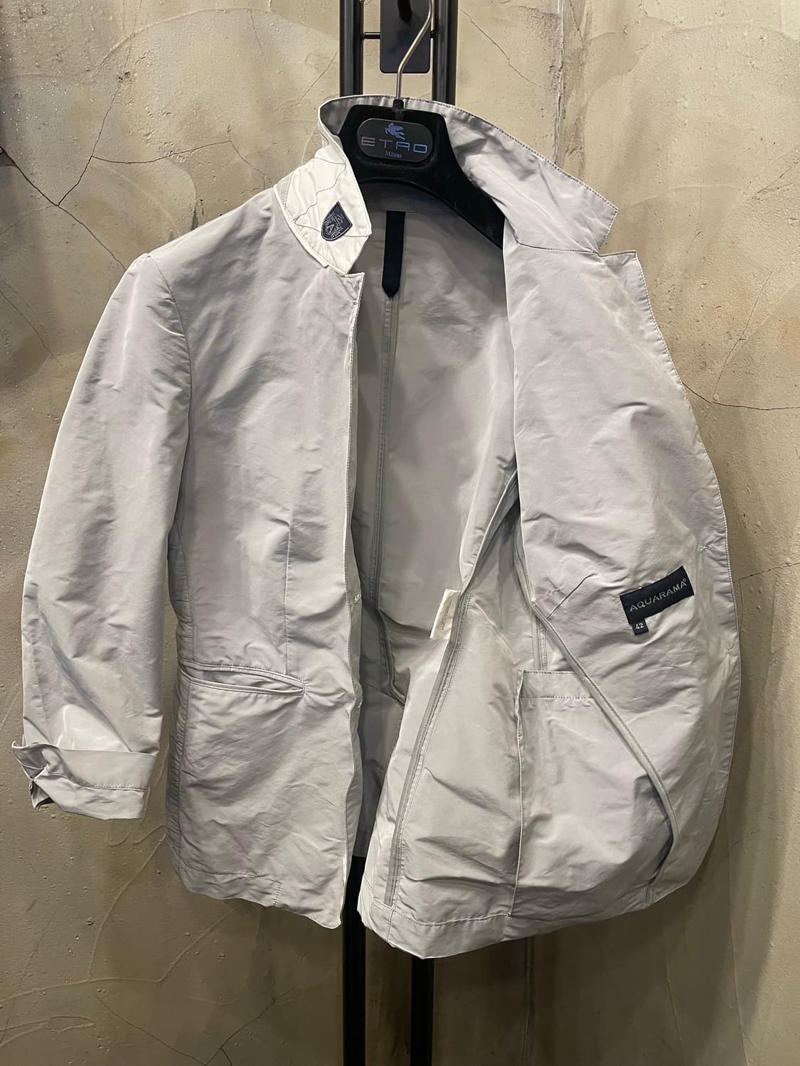 Aquarama 폴리 나이론 이태리 자켓  44~55 상품이미지9