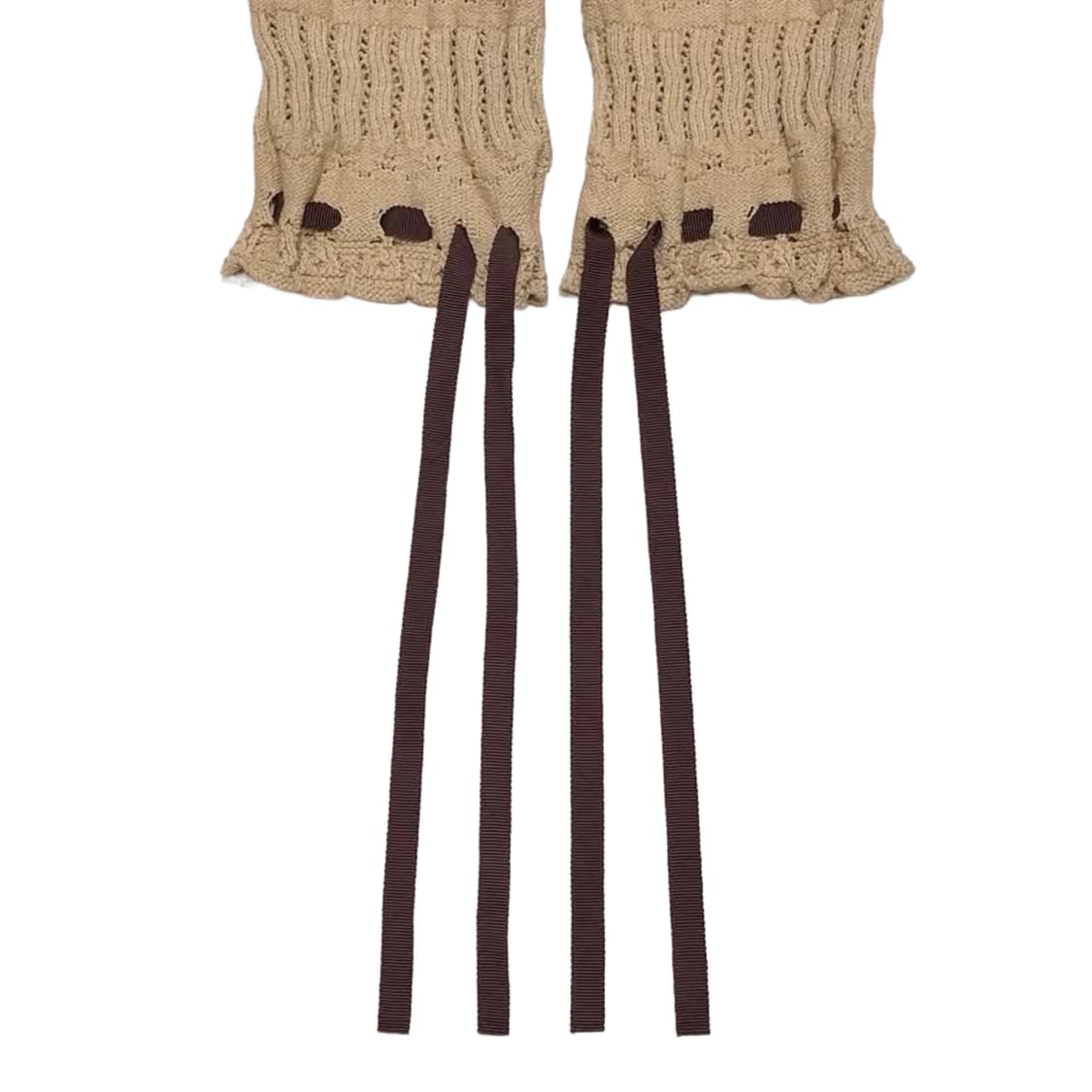 Knit Digo Ribbon cardigan 상품이미지5