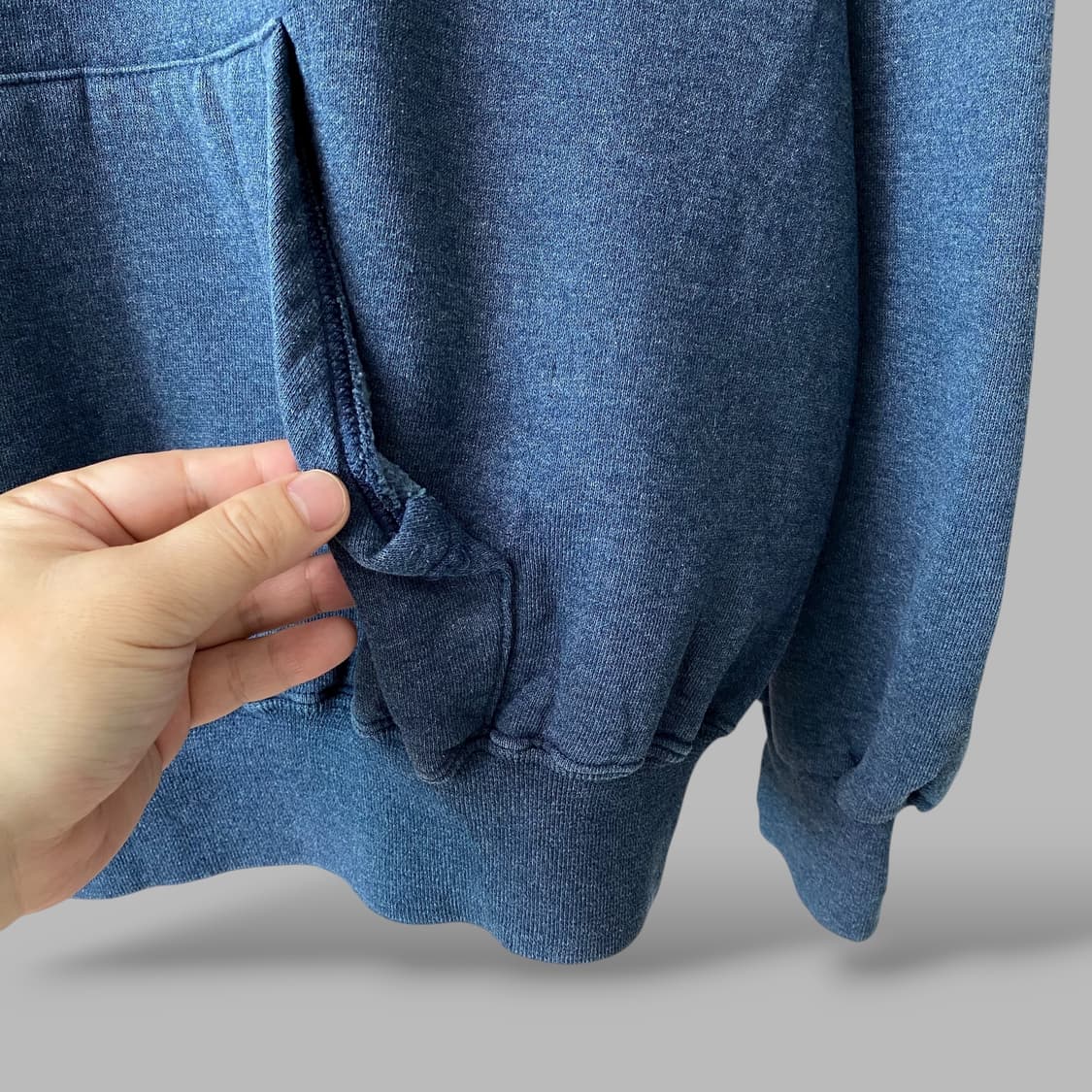 (XL)빈티지 러셀 블랭크 스웨트 후드티셔츠 상품이미지5