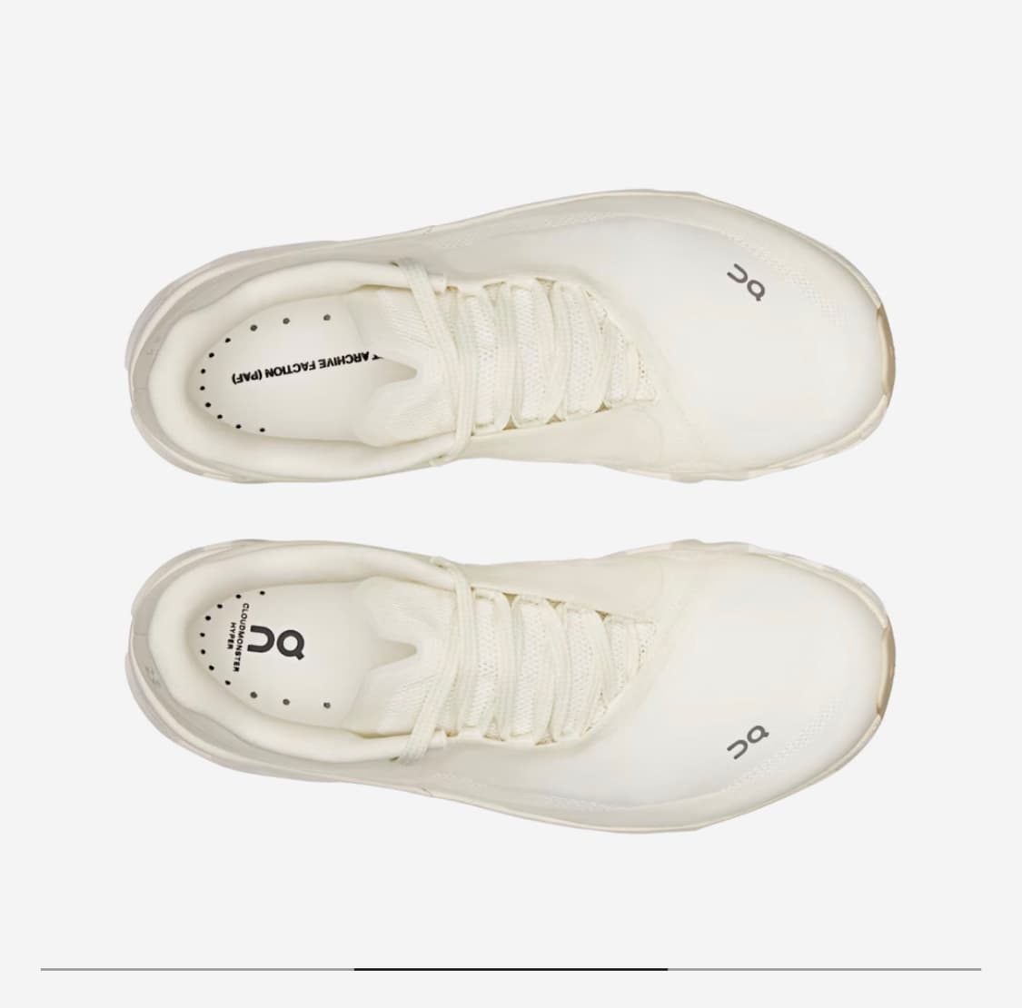 온파프On x Paf Cloudmonster Hyper White 235 상품이미지2