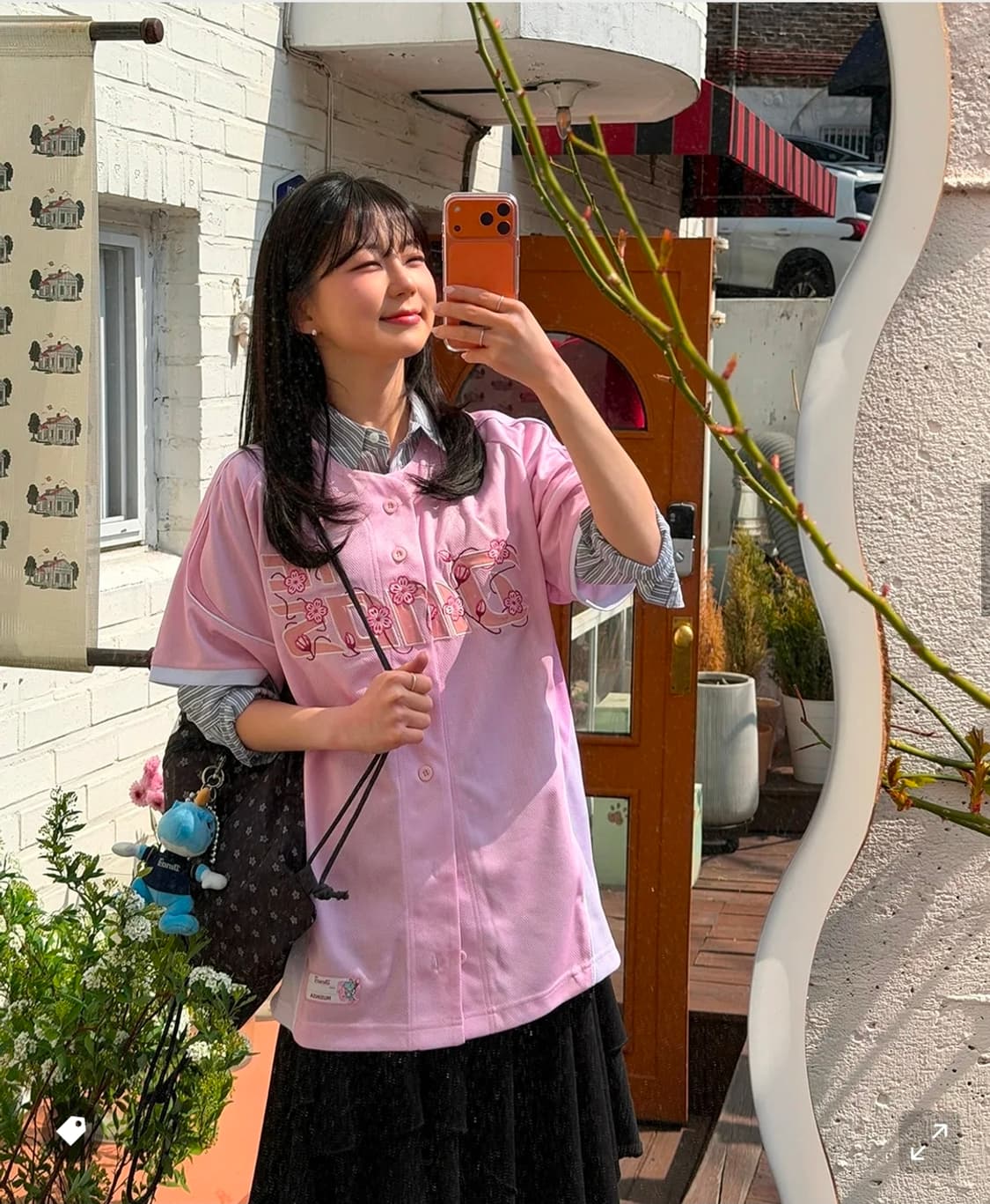 (새상품) NC다이노스 X 무신사 26 한정판  벚꽃유니폼 2XL 상품이미지1