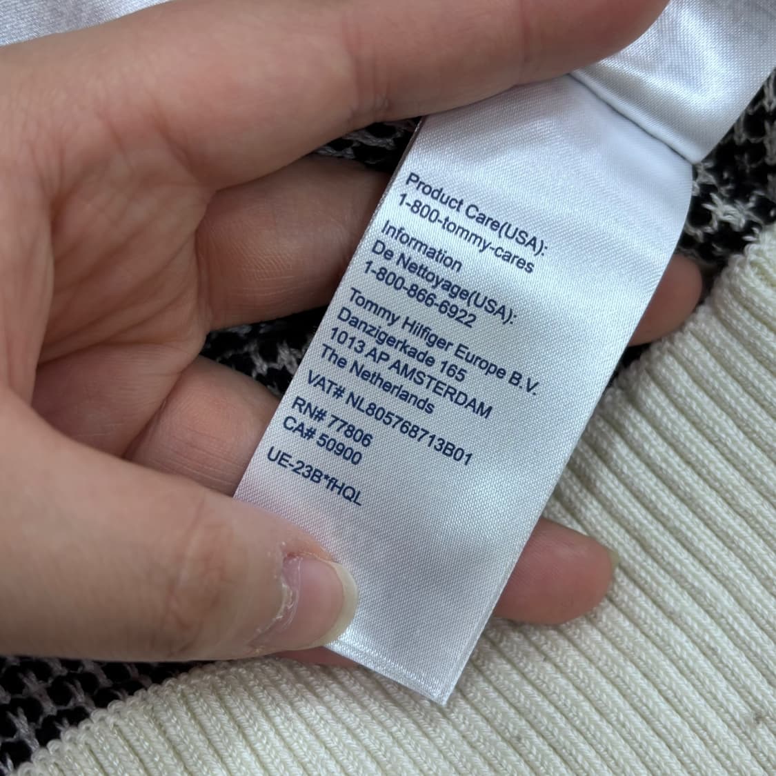 M 타미힐피거 남성 니트 가디건 0403E 상품이미지4