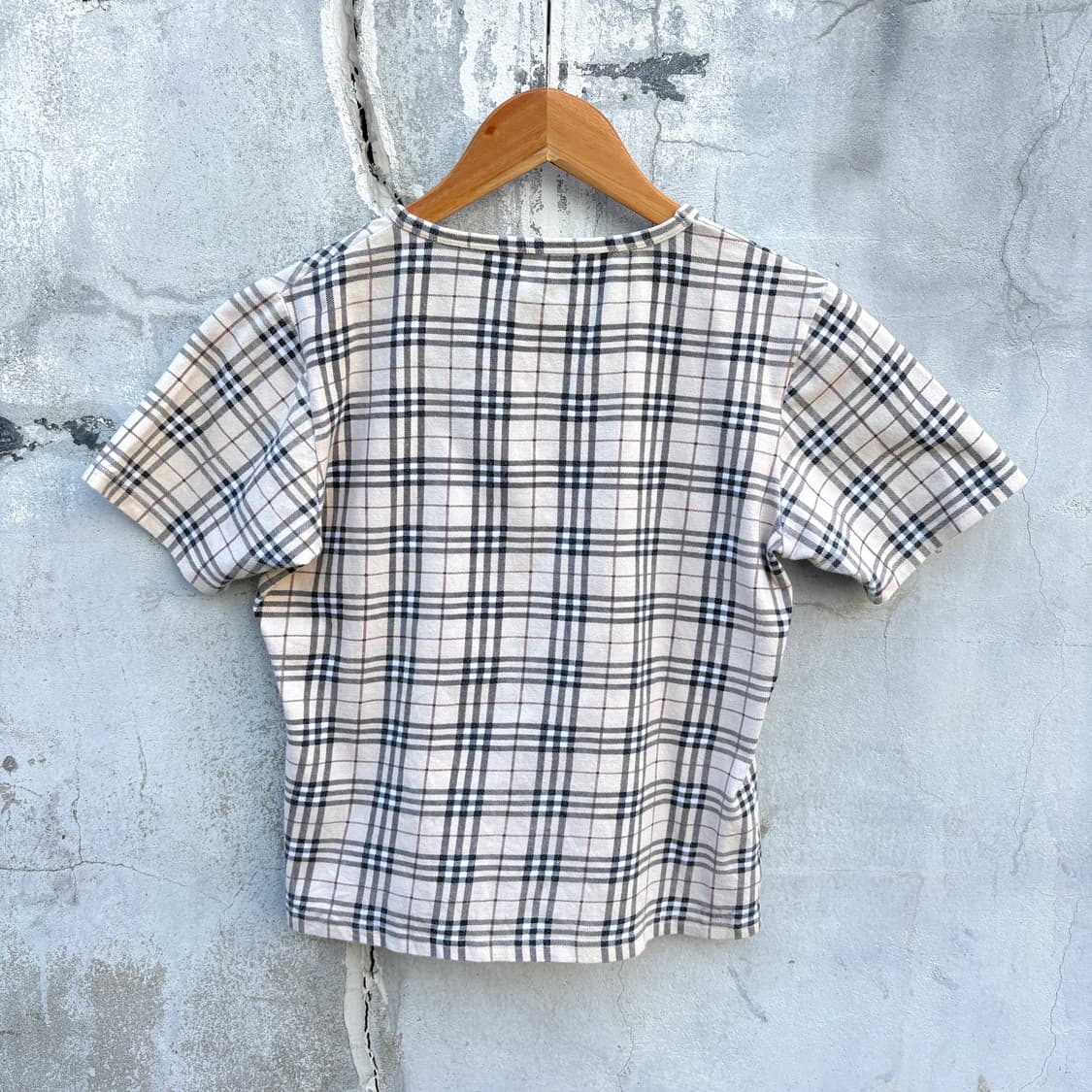 Burberry 버버리 노바체크 반팔 티셔츠 상품이미지2