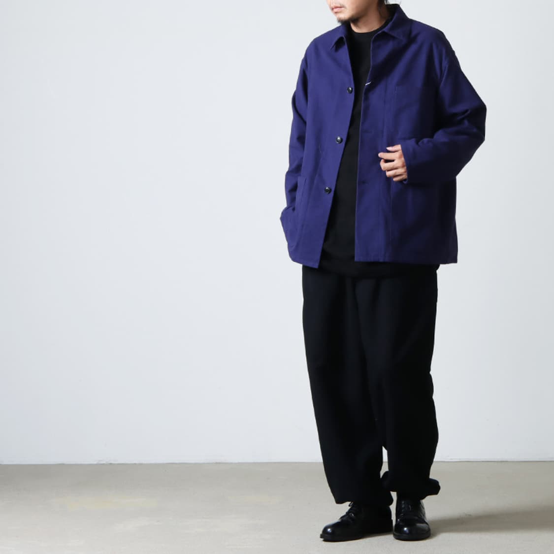 코모리 22AW 코튼넬 워크자켓 상품이미지3