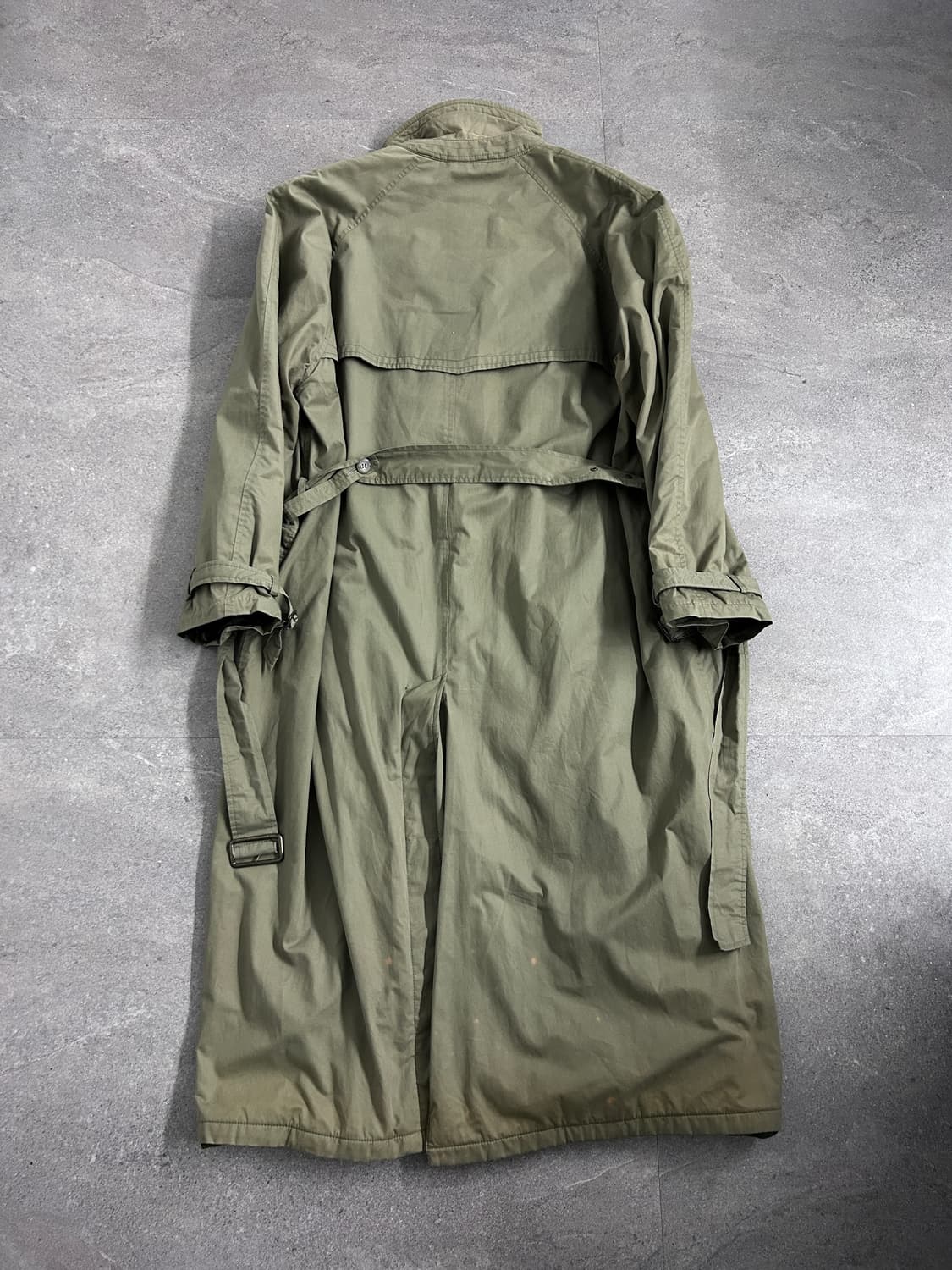 아르마니 90‘s 아카이브 트렌치 코트 상품이미지9