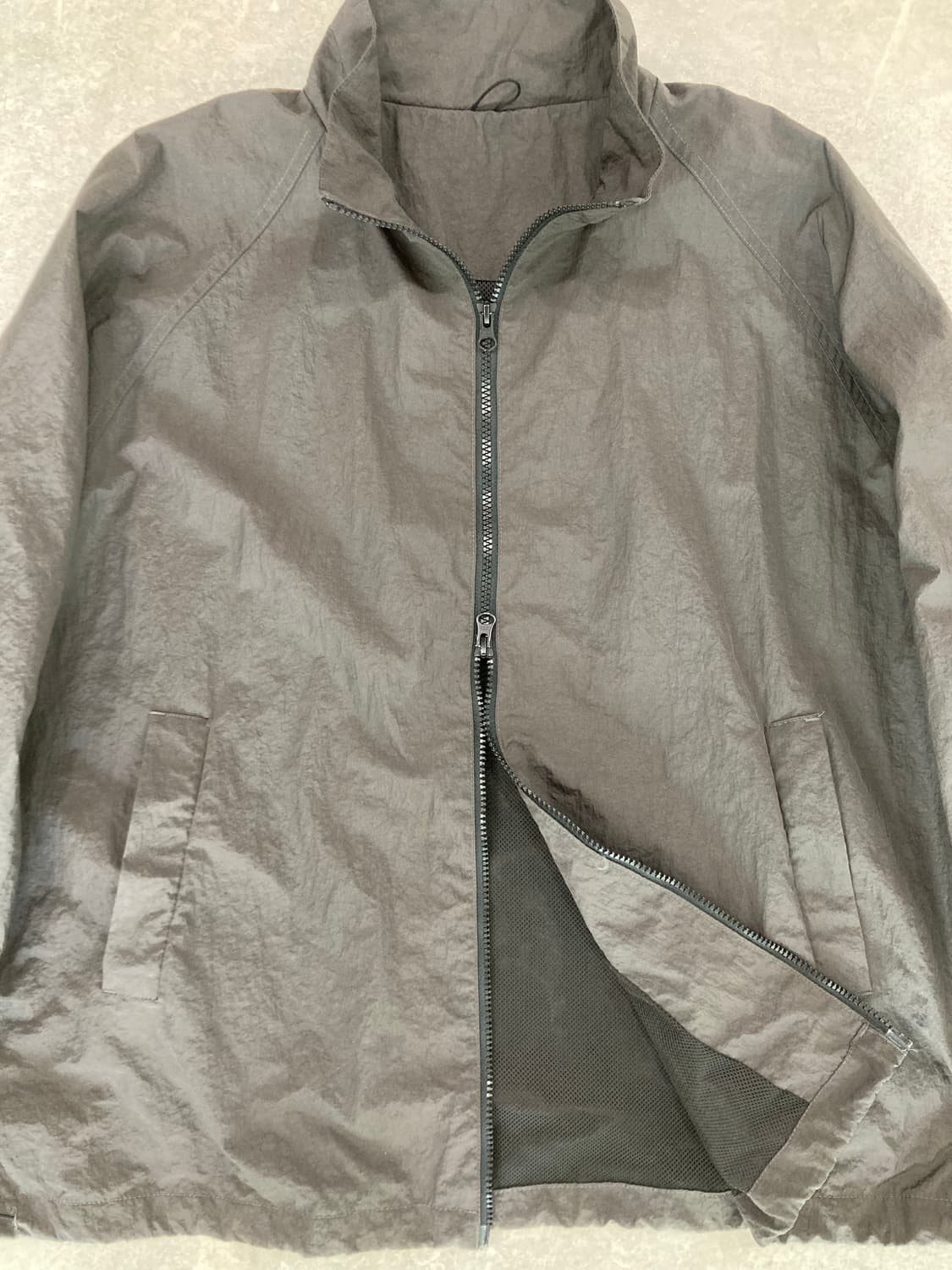 슬릭앤이지 로키재킷 웨이브 차콜 상품이미지4