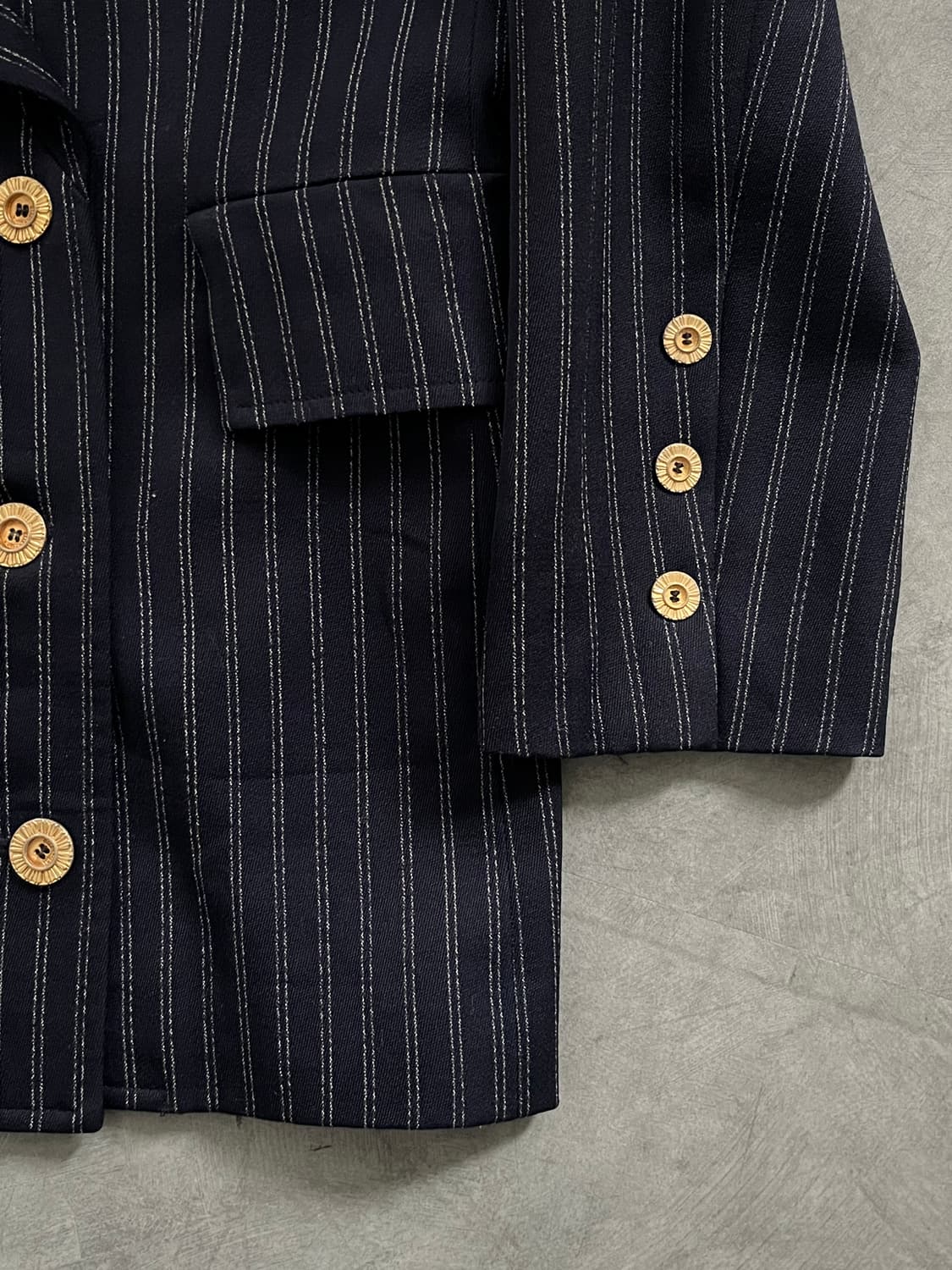 Balenciaga 발렌시아가 네이비 스트라이프 셋업 상품이미지5