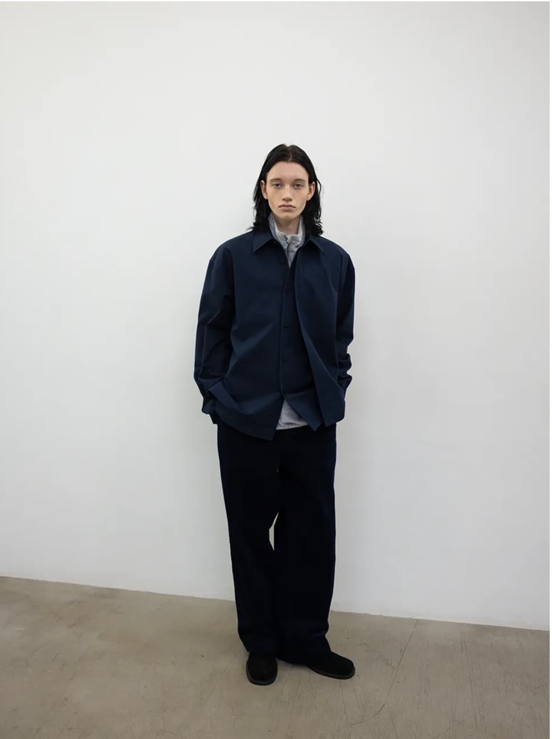 le17 르917옴므 DOUBLE LAYERED COTTON SHIRTS 상품이미지3