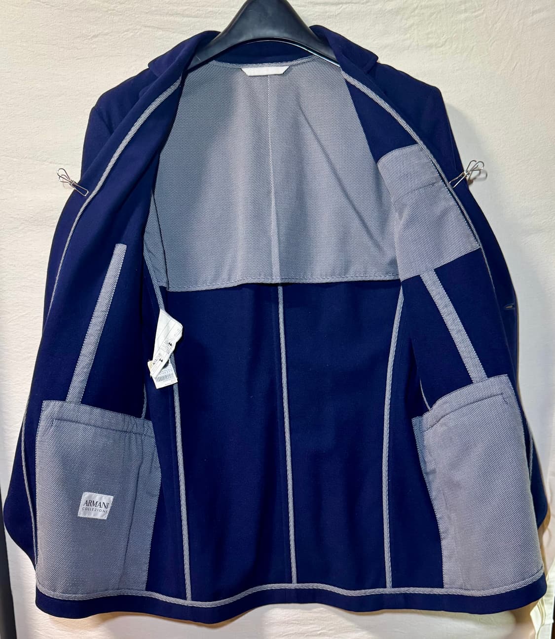 아르마니 꼴레지오니 울 블레이저 상품이미지3