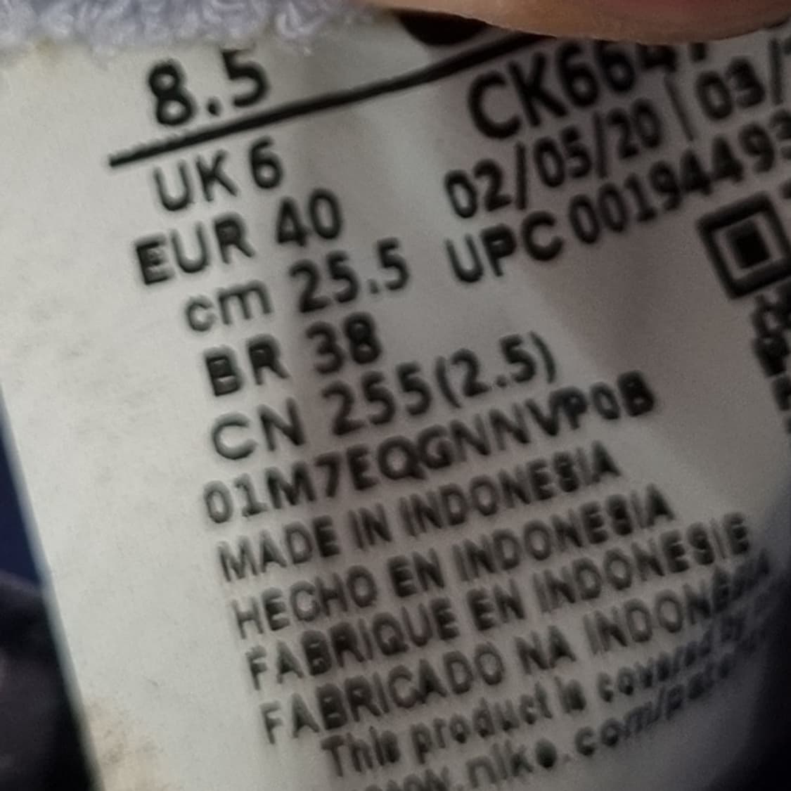 나이키 와플레이서2X 운동화255  상품이미지6