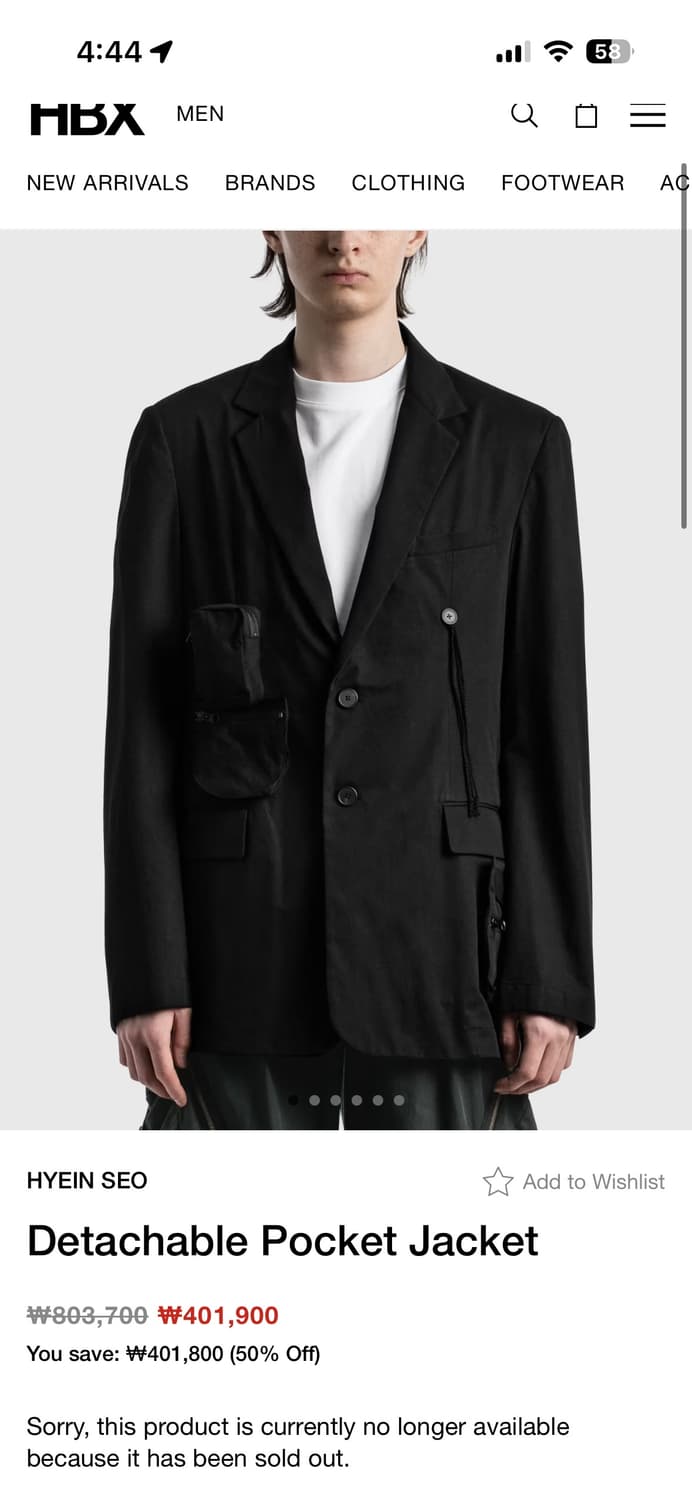 Hyeinseo Detachable pocket blazer  상품이미지1