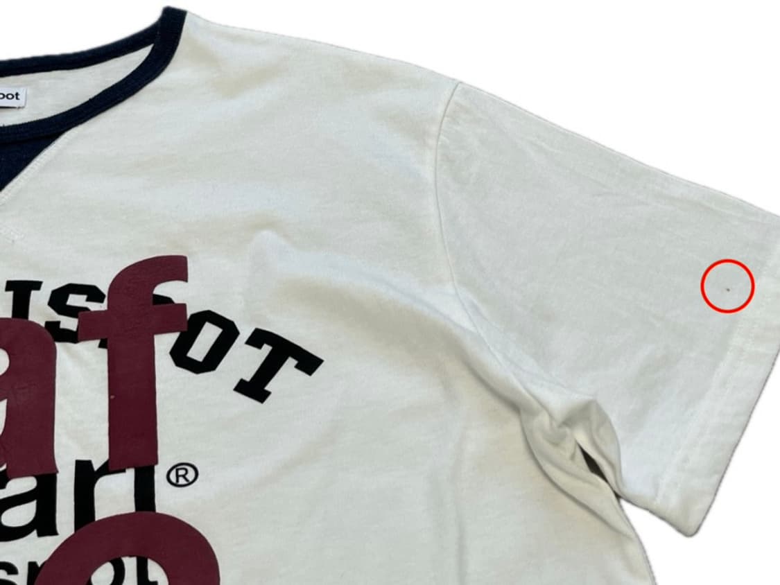 사파리스팟 반팔 루 베이스 스쿨 클럽 티 화이트 상품이미지3