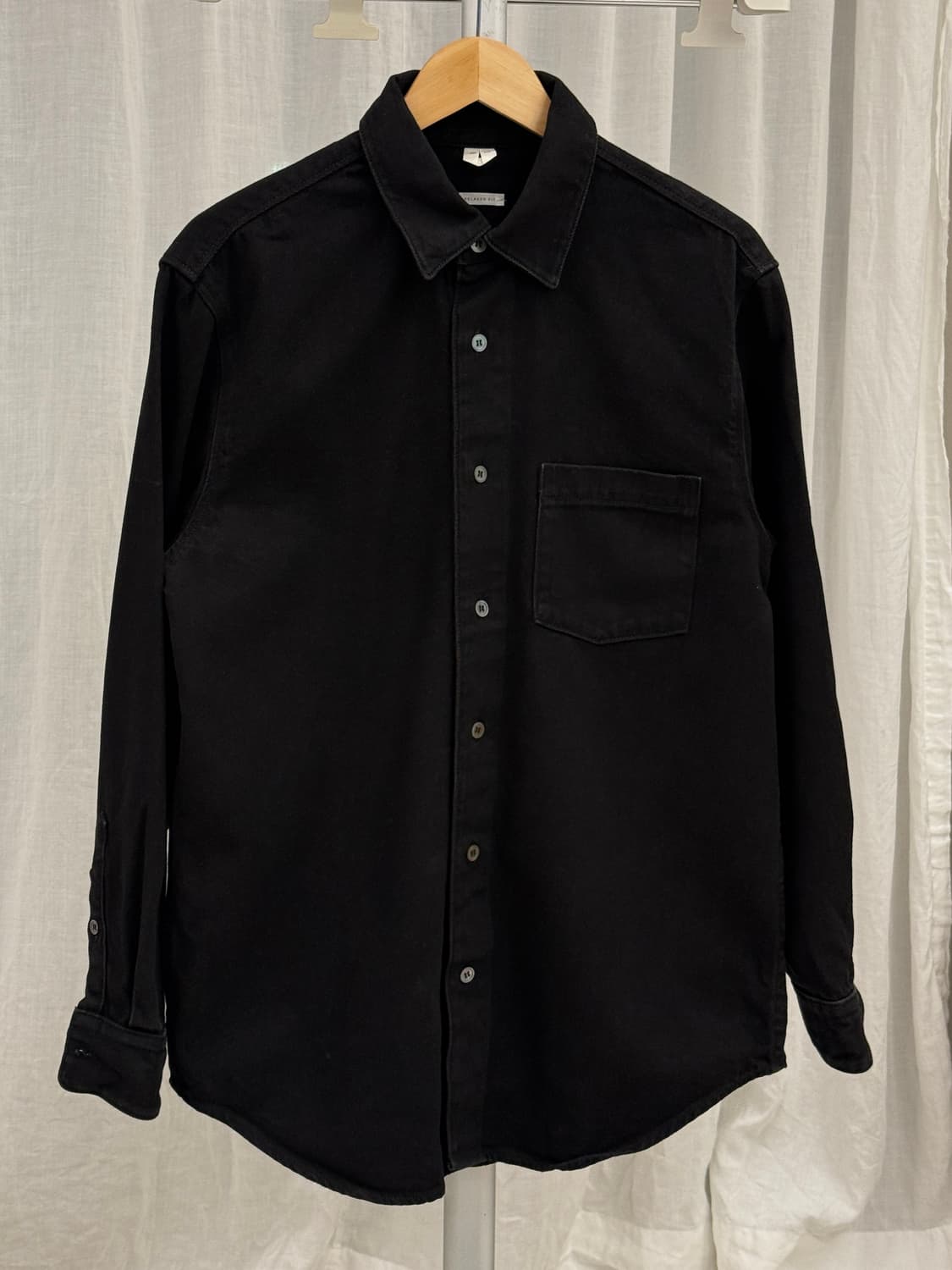아르켓 Arket 블랙 데님 셔츠 자켓 46사이즈 상품이미지1