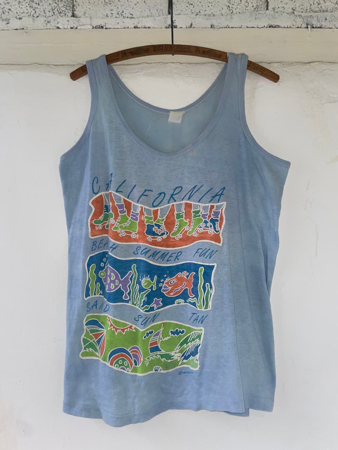 1989 Vintage California Summer Tank Top 상품이미지1