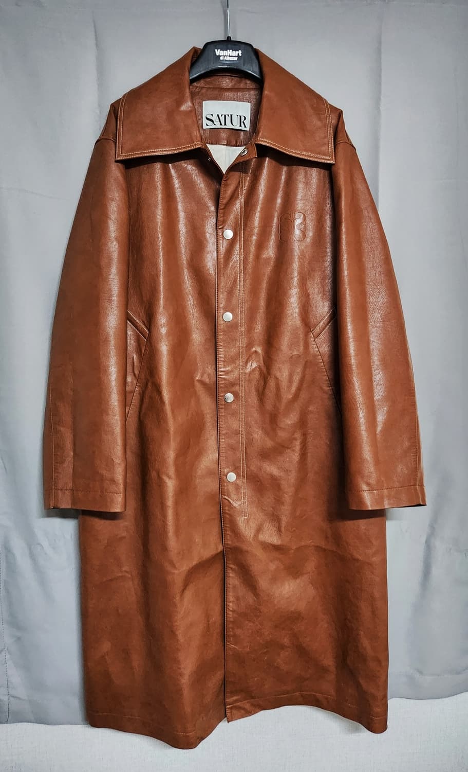 세터 피렌체 비건 레더 코트 상품이미지2