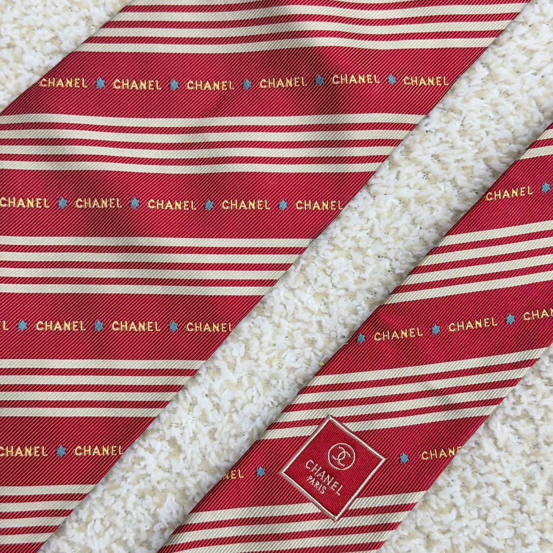 샤넬 실크 넥타이 상품이미지2