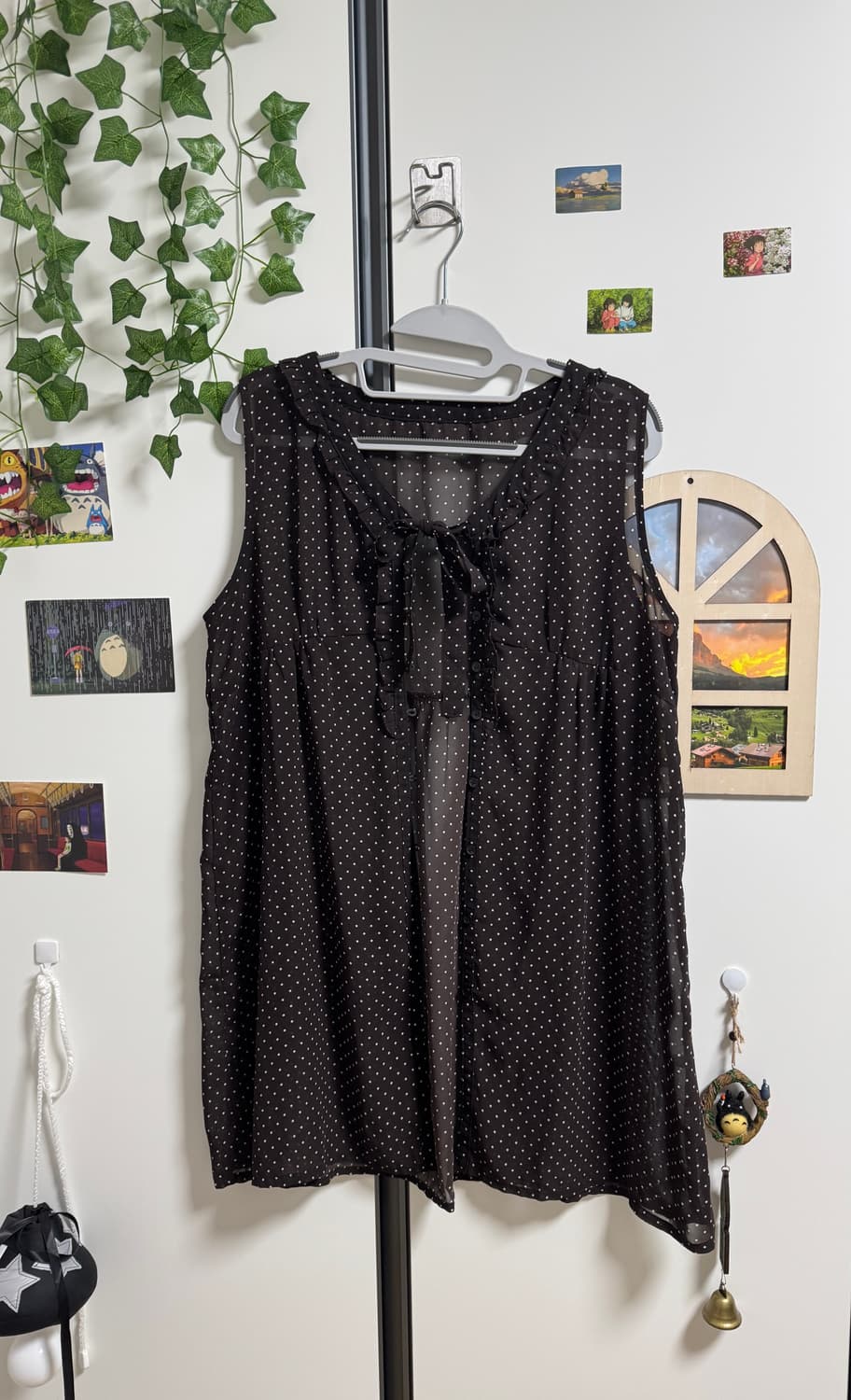 모리걸 브라운 도트 코디세트 상품이미지7