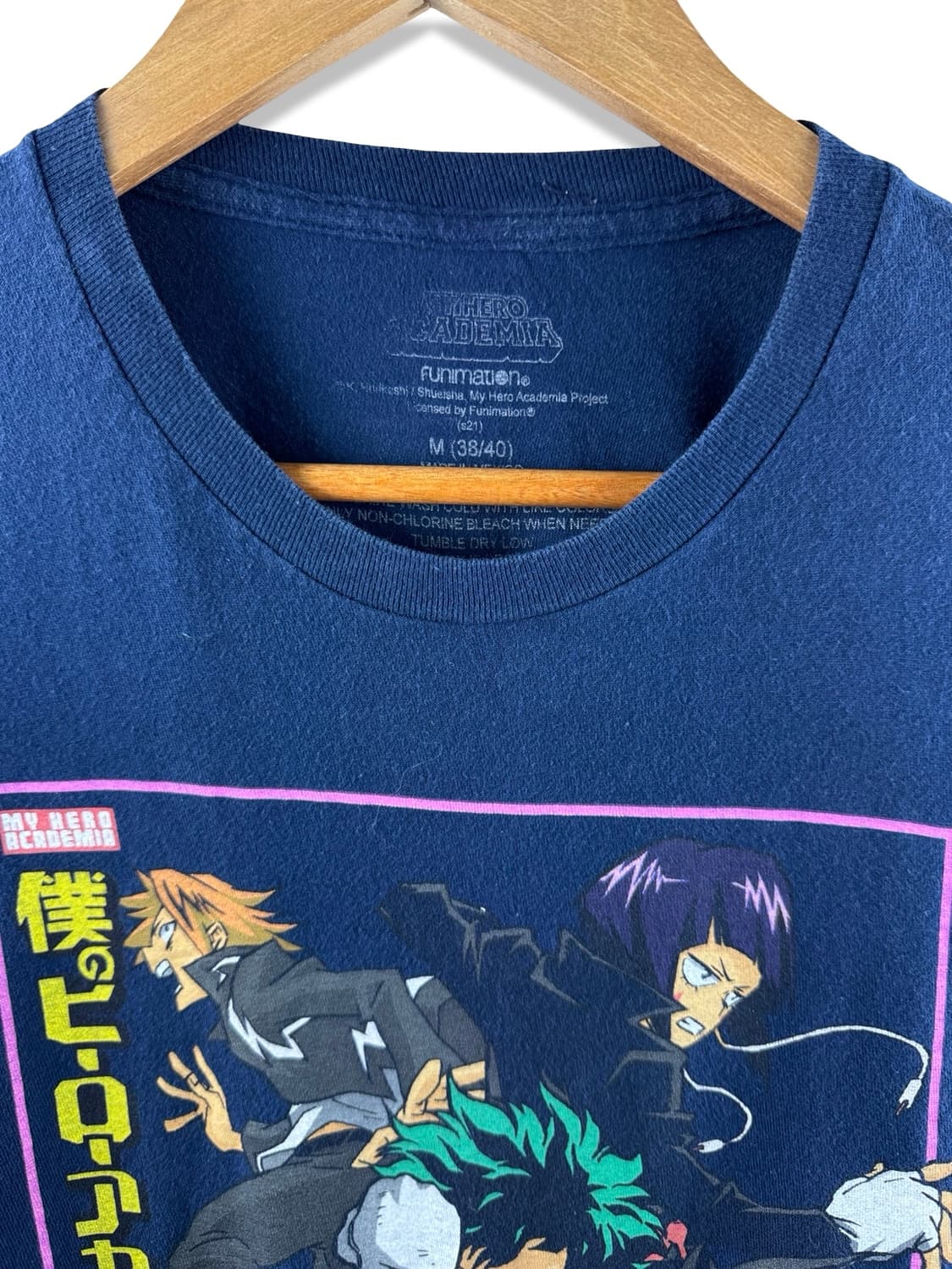 나히아 오피셜 네이비 그래픽 티셔츠2076 상품이미지5