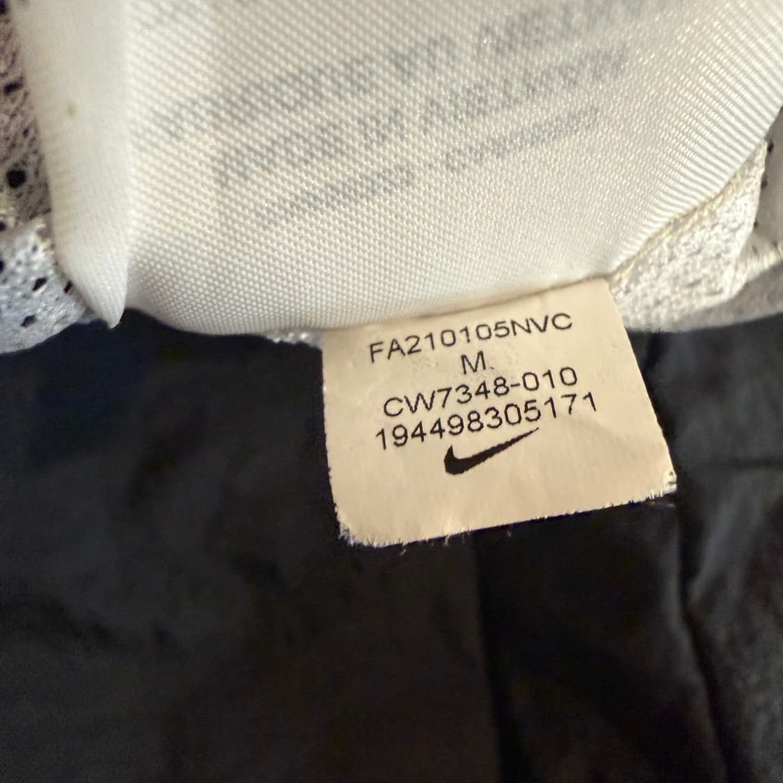 Nike 빅 로고 나일론 바람막이  상품이미지4