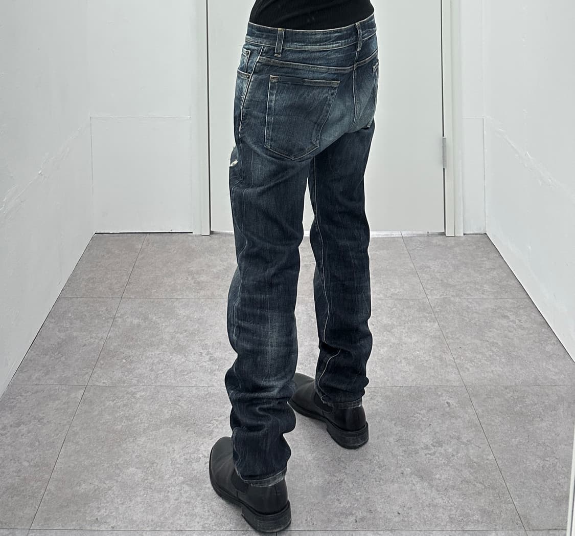 Dolce & Gabbana Distressed Slim Denim Pa 상품이미지4