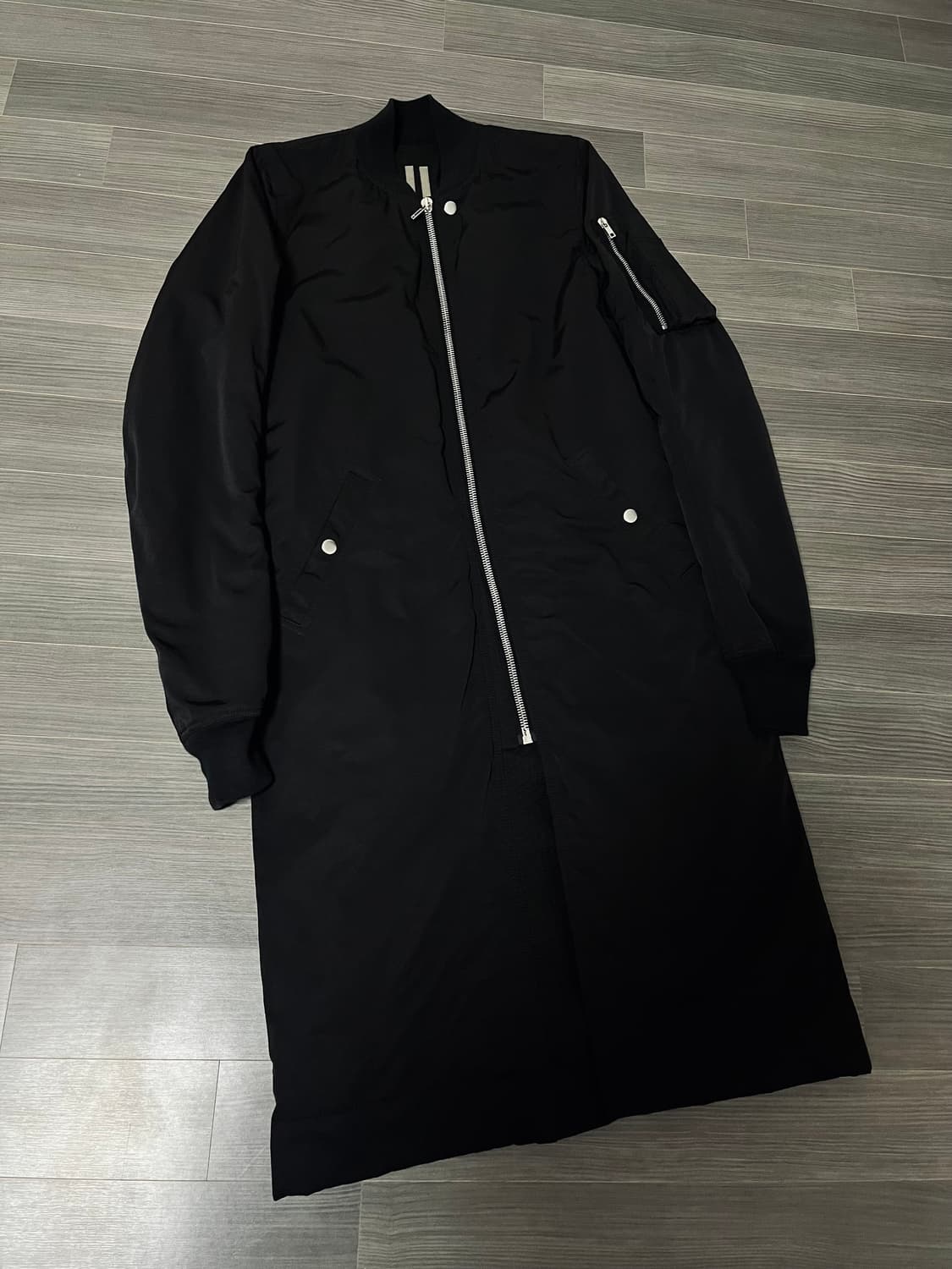 릭오웬스 / 패디드 플라이트 트렌치 코트 / XS 상품이미지1