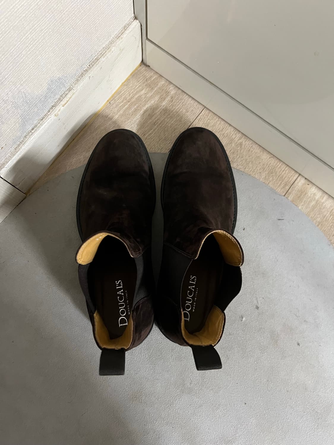 듀칼스 스웨이드 첼시 부츠 41 상품이미지4