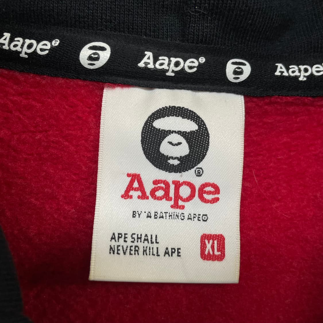 Aape camo hooded zip-up 상품이미지8