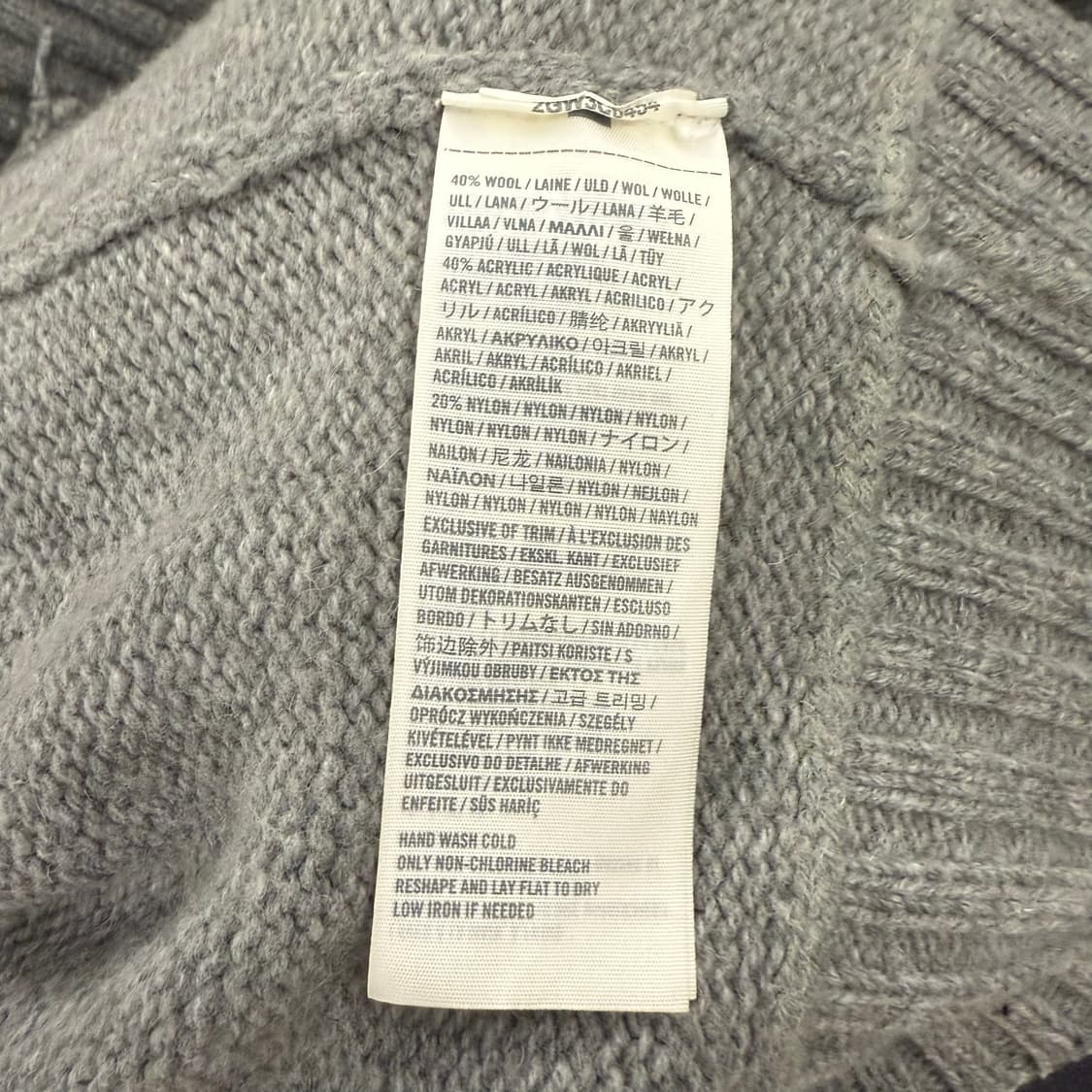 아베크롬비 그레이 가디건  상품이미지7