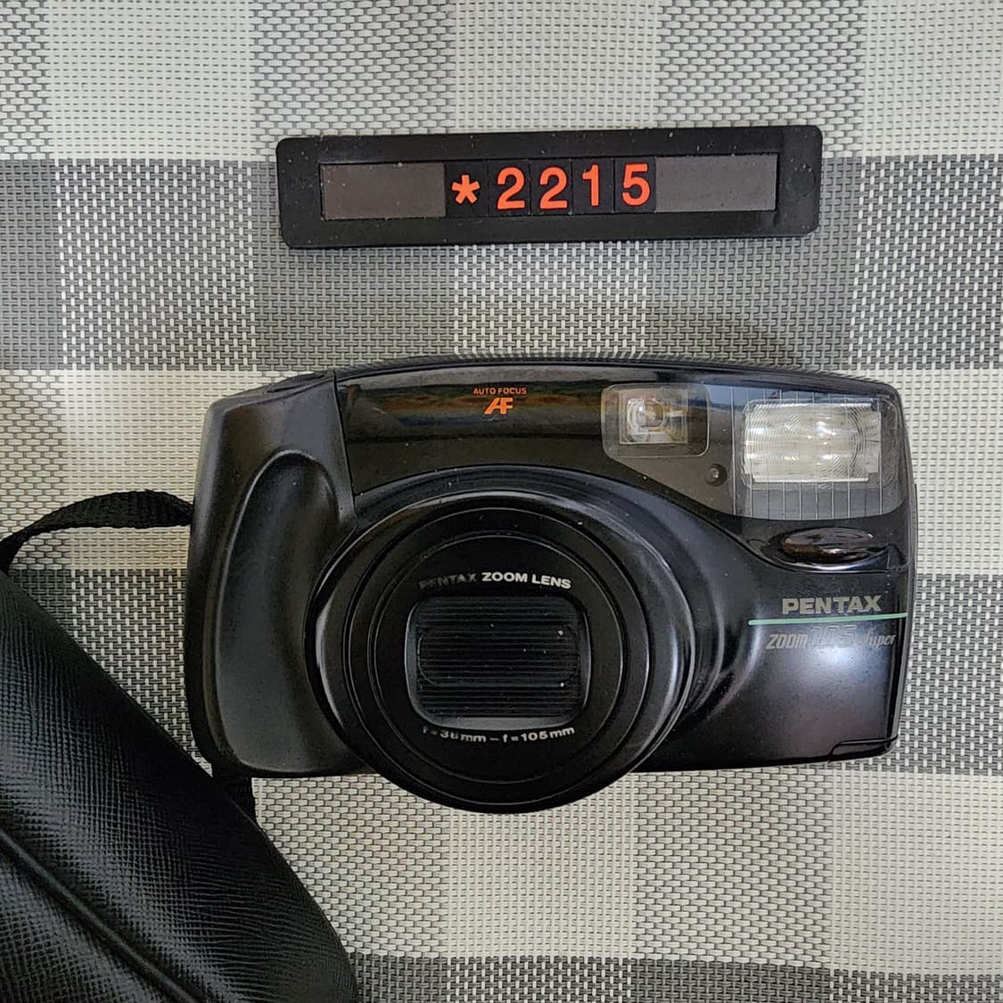 펜탁스 줌 105 슈퍼 필름카메라 파우치포함 상품이미지1
