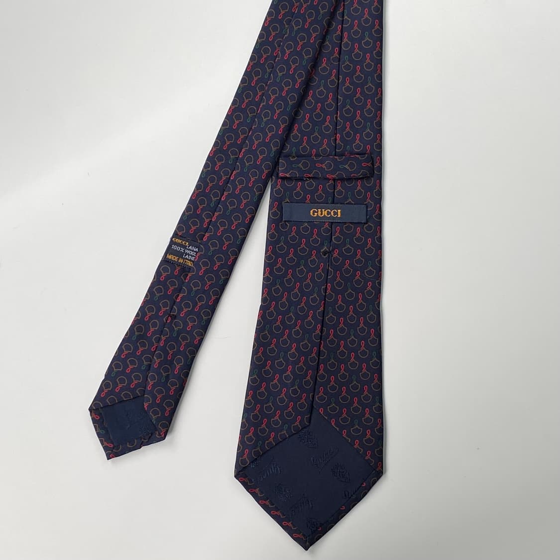 구찌(GUCCI) 심플로고 명품 정품 넥타이 상품이미지2