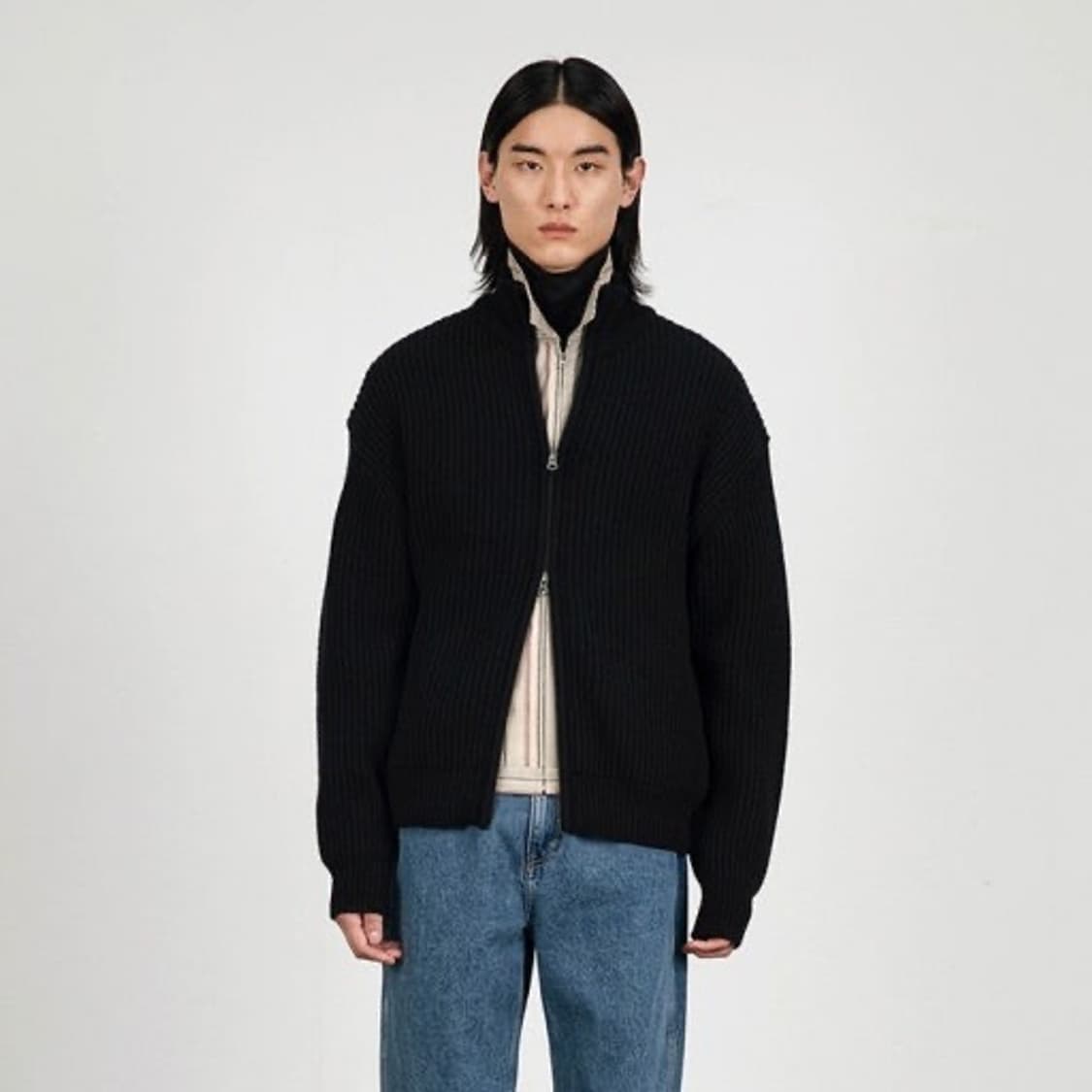 아모멘토 풀니들 집업 블루종 M 상품이미지1