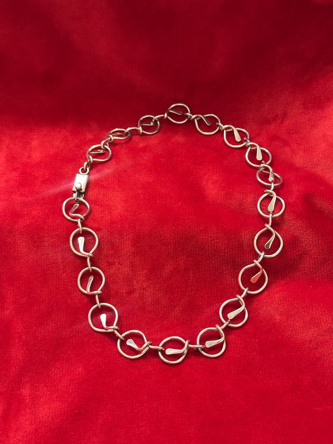 Mexico Agua Circle 925Silver Necklace  상품이미지1