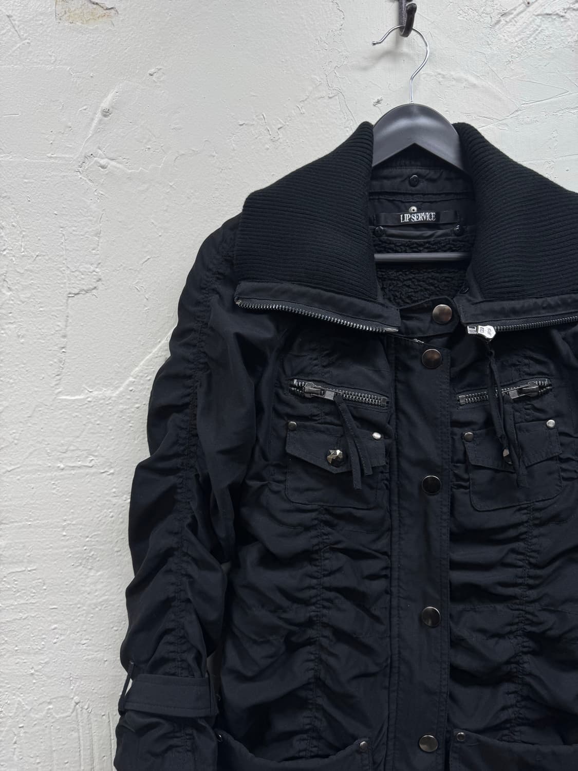 Lip service 00s y2k shirring gimmick jac 상품이미지3