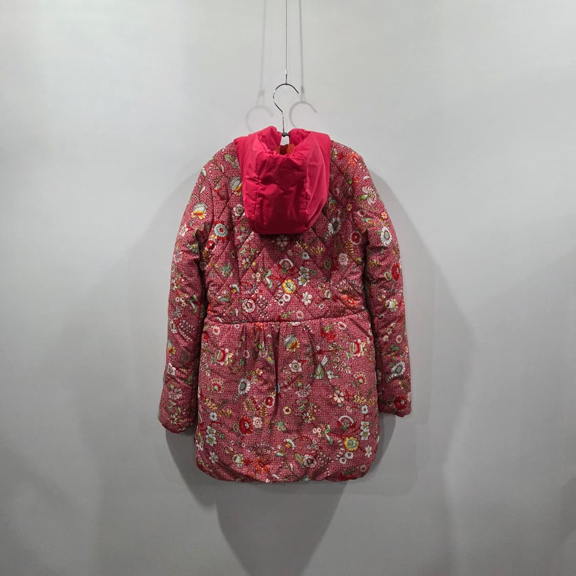 오일릴리 플라워 패턴 패딩152/12Y  상품이미지2